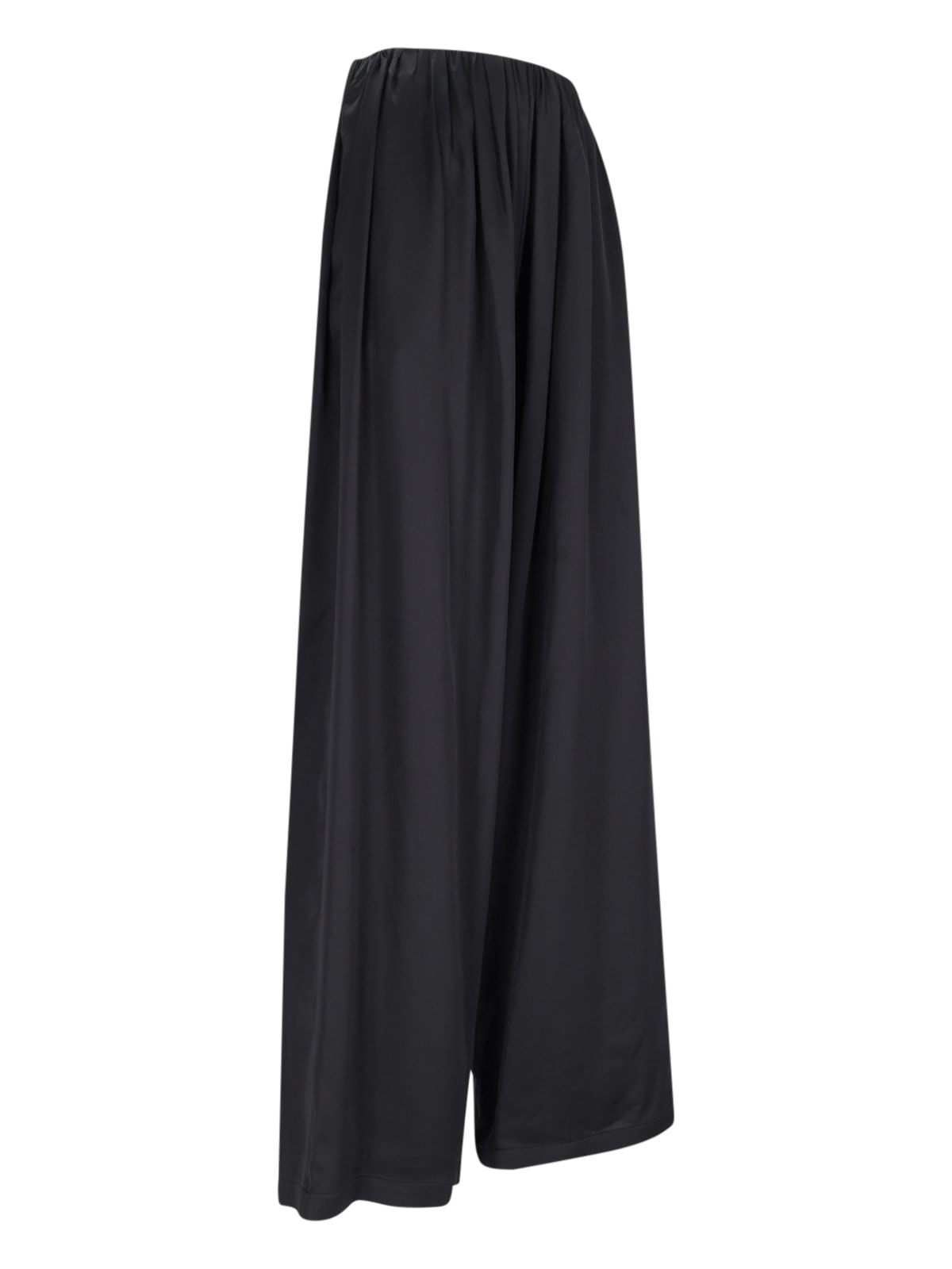 Shop Mm6 Maison Margiela Wide Pants In Black