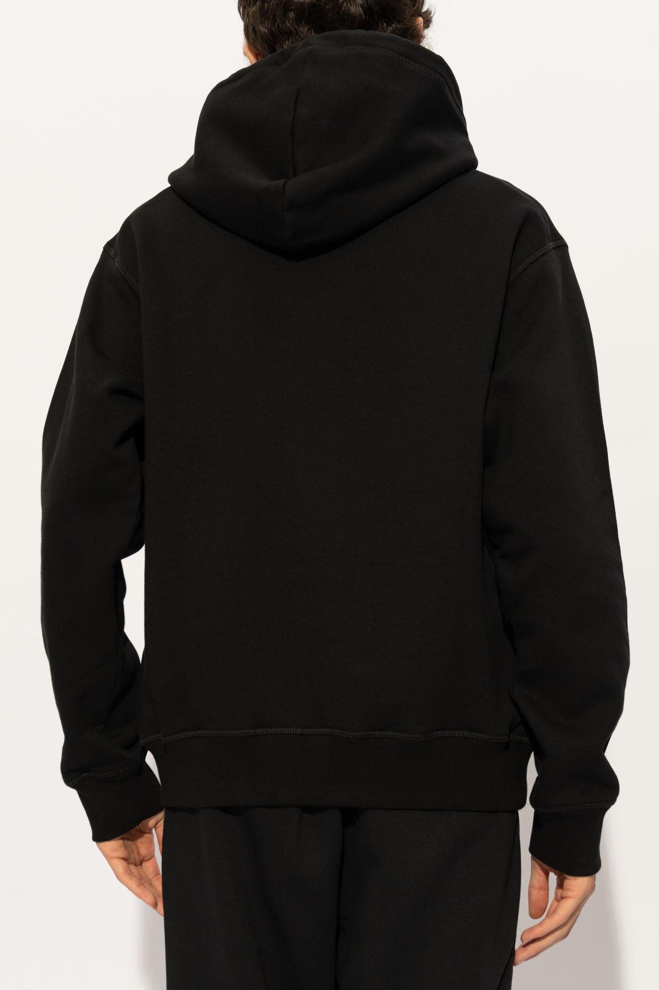 Shop Dsquared2 Sweatshirt With Logo In Nero