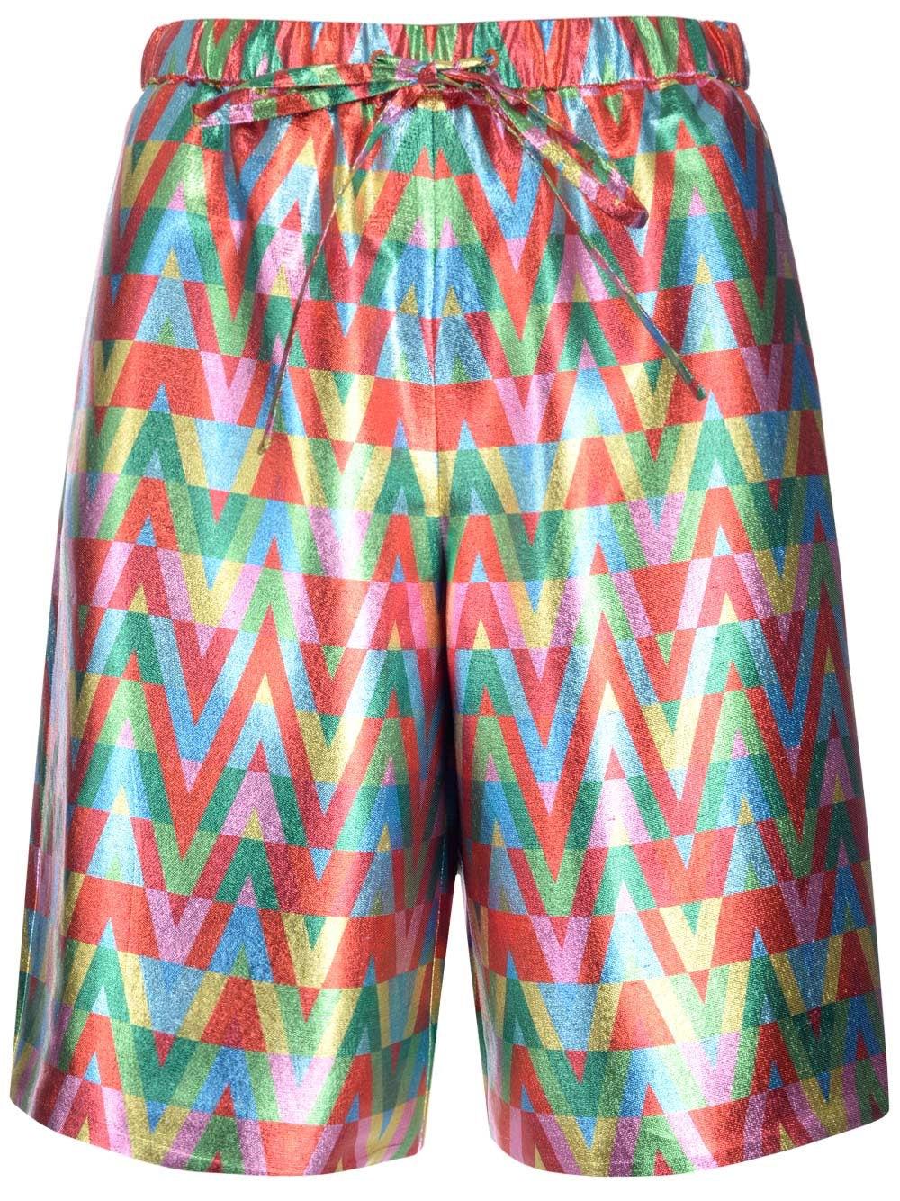 Valentino Printed Bermuda Shorts
