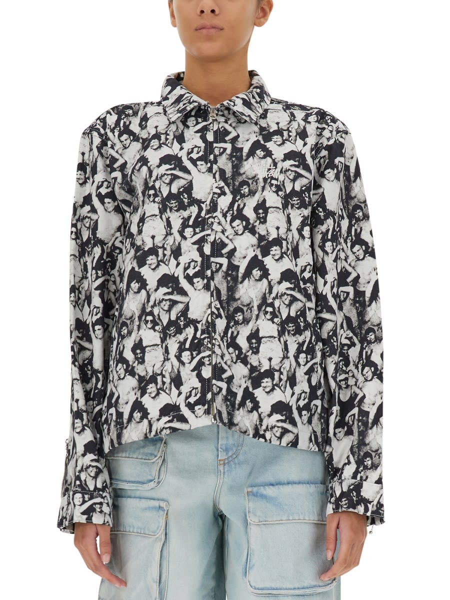 Jacket With Allover Print