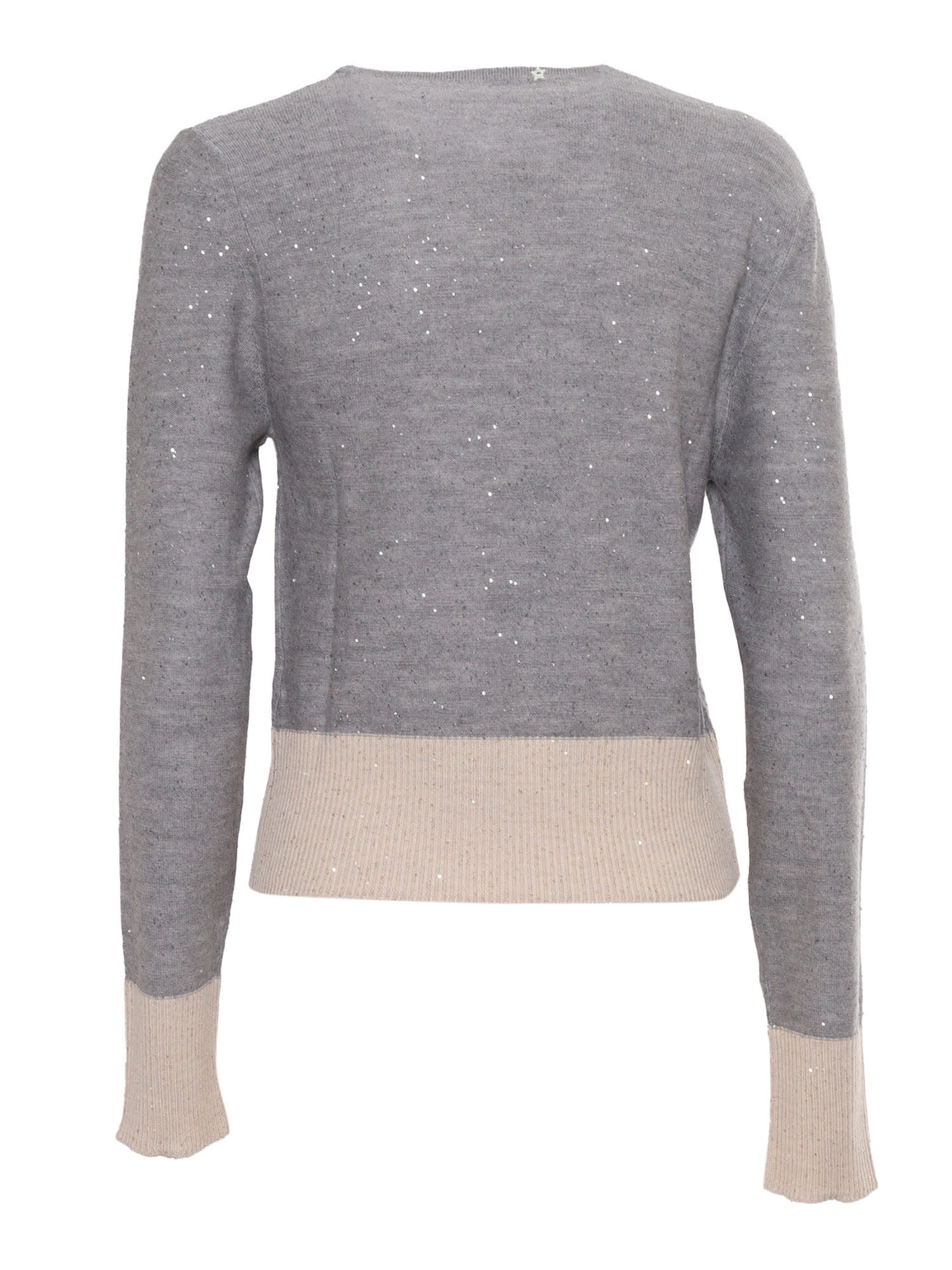 Lorena Antoniazzi Girocoll In Grey