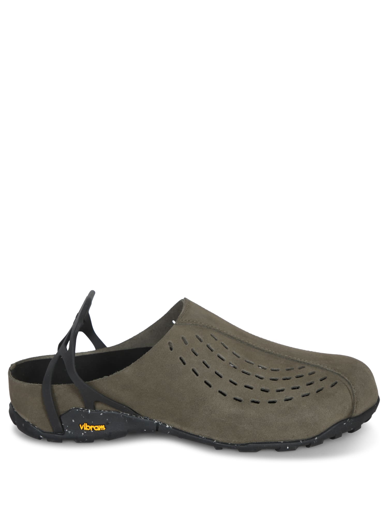 Green And Black Fedaia Sandal