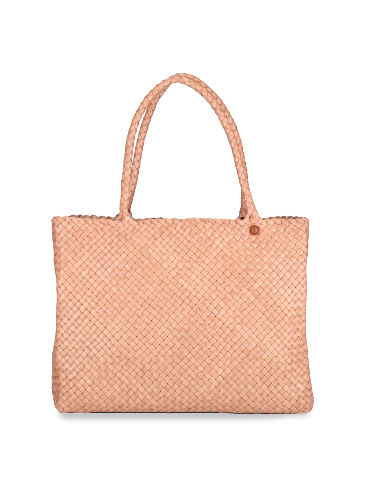Shop Tory Burch Mcgraw Dragon Woven Tote Bag In Pink