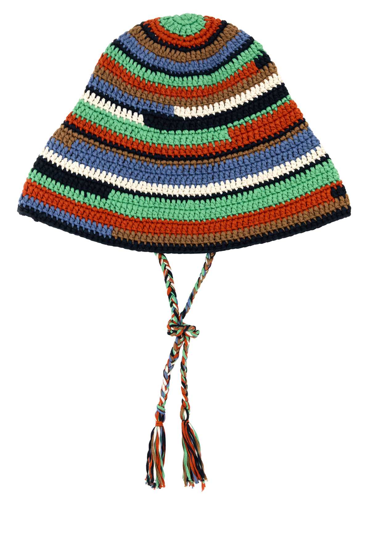 Alanui Crochet Wide Brim Bucket Hat