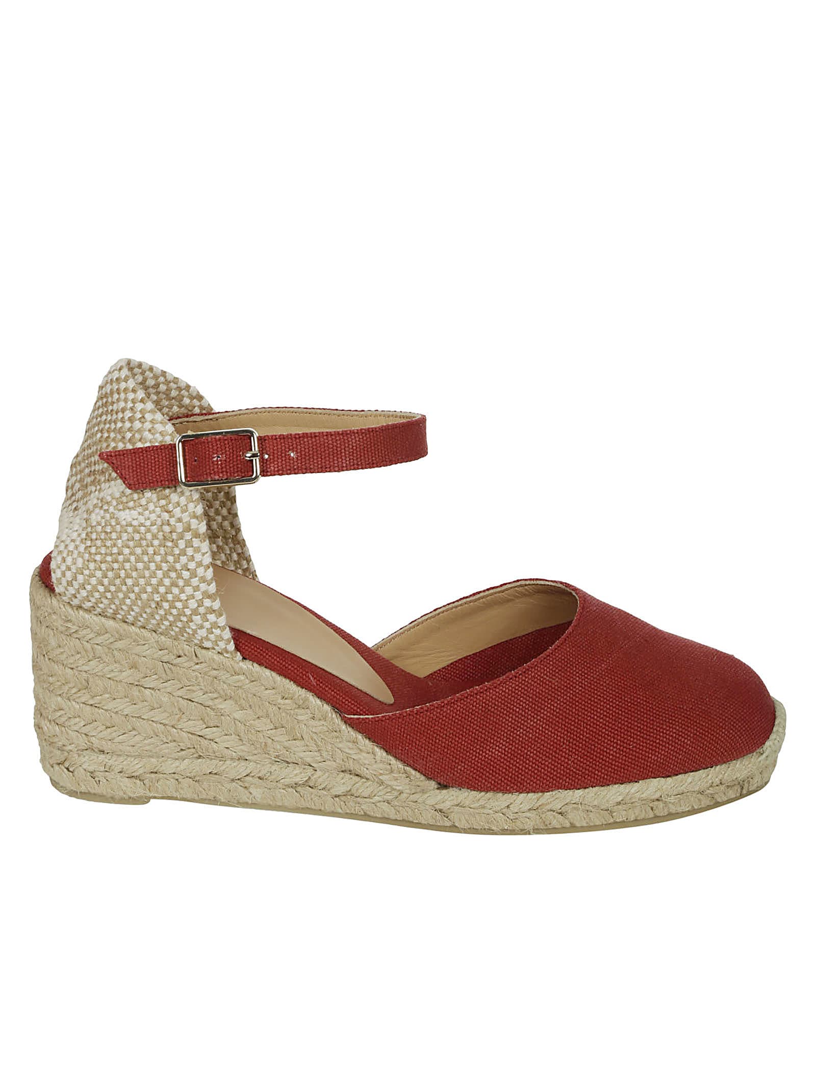 Castaã±er Castañer "bianca" Espadrilles In Rojo Carmin