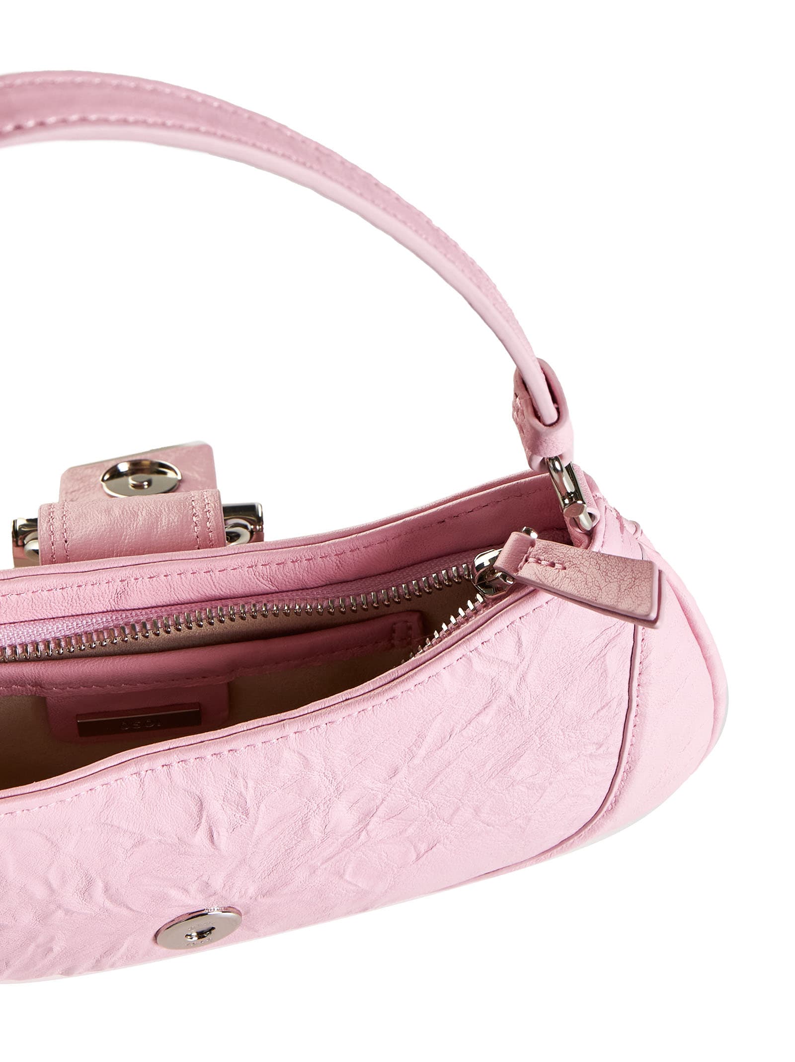 Shop Osoi Shoulder Bag In Crinkle Pink