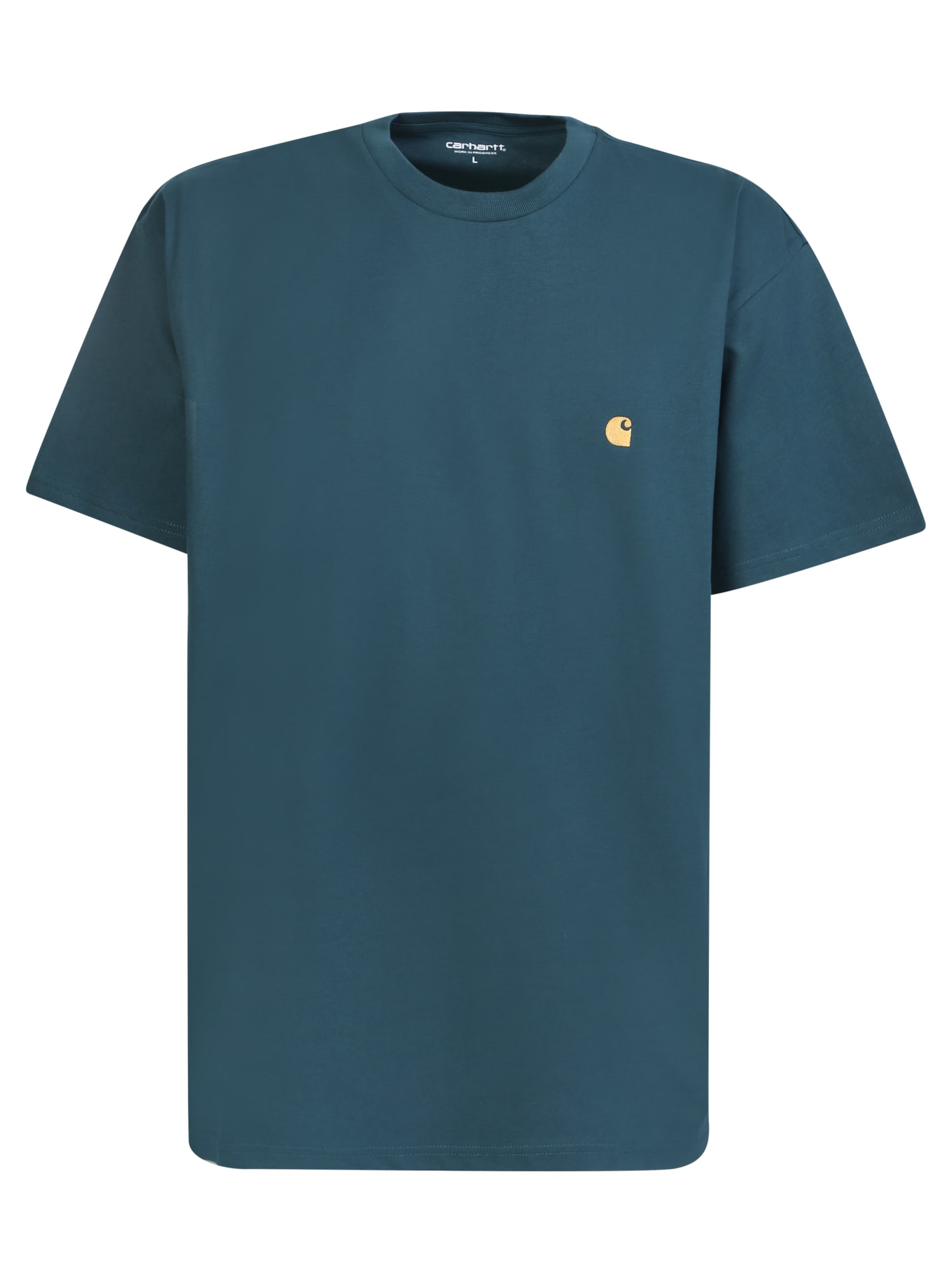 Bottle Green Cotton S/s Chase T-shirt