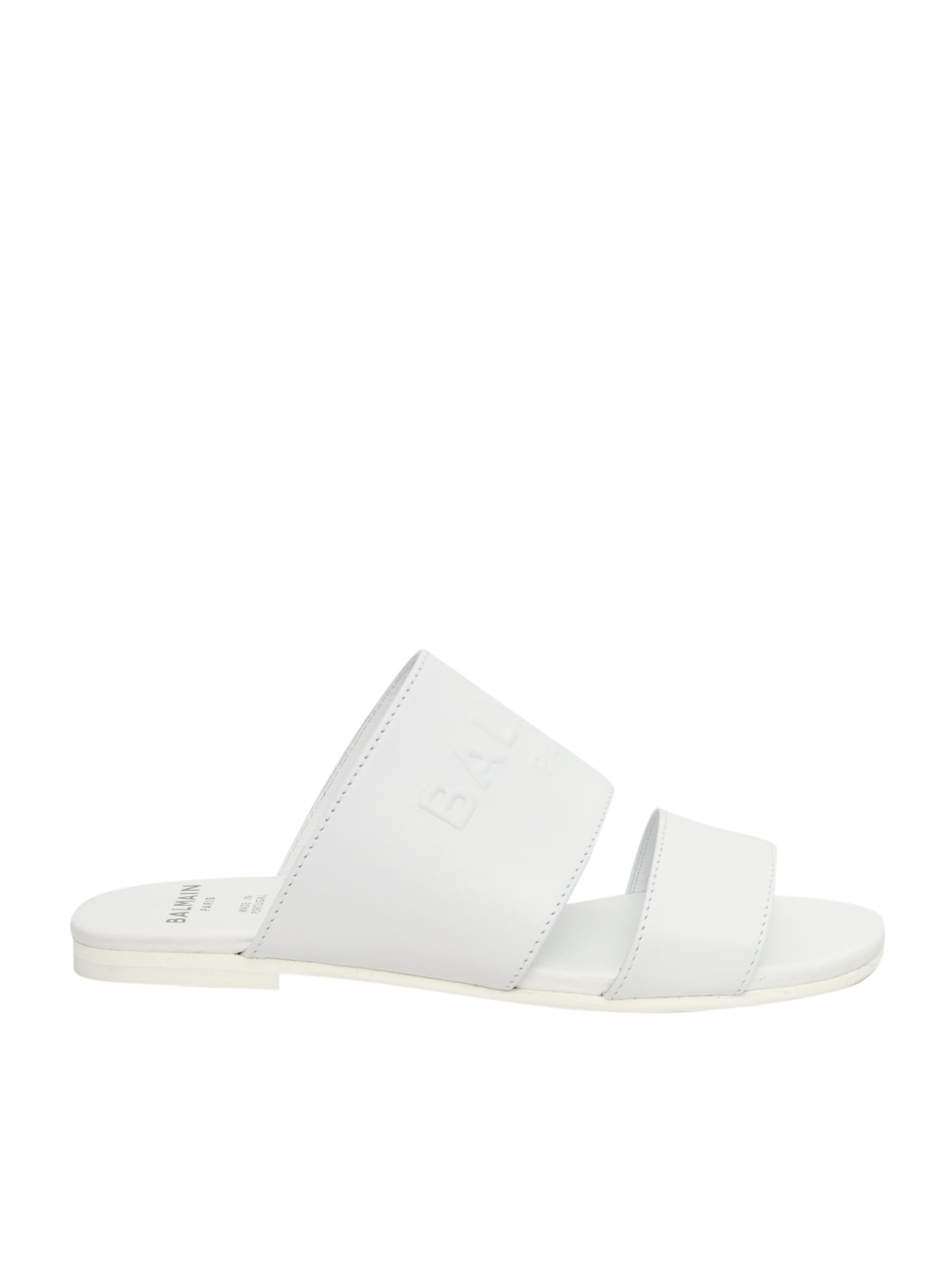 Balmain Sandals In White