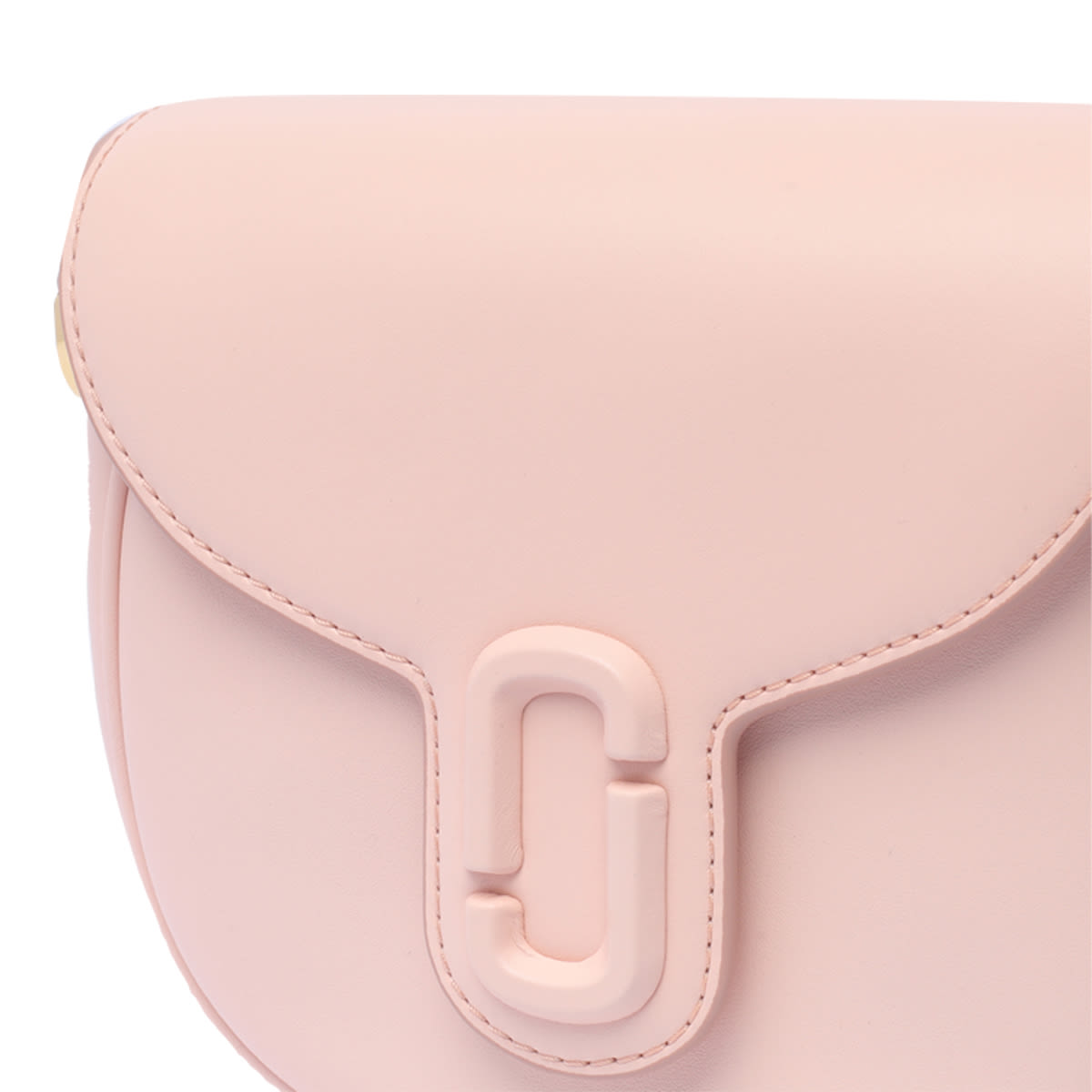 Shop Marc Jacobs The Small Saddle Bag In Pink