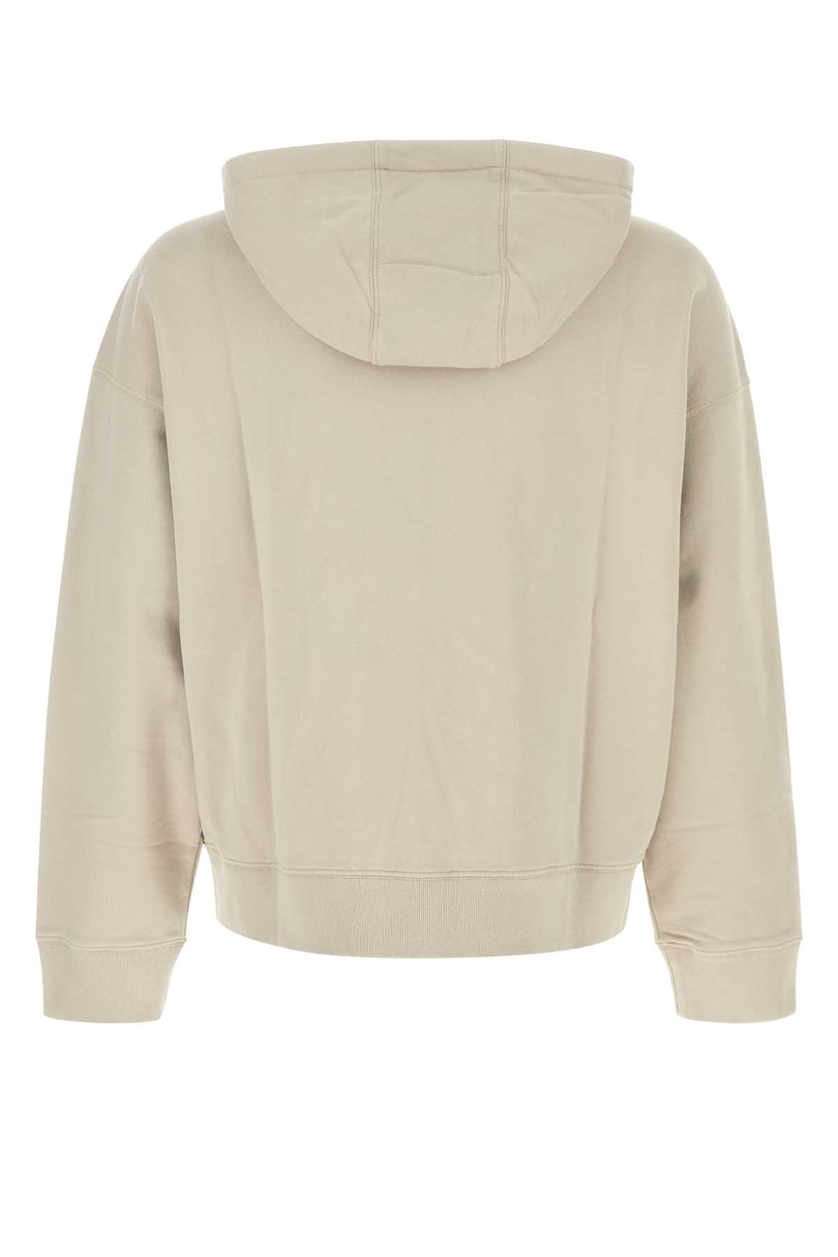 Maison Kitsuné Maison Kitsune Cappuccino Cotton Sweatshirt In Truffle