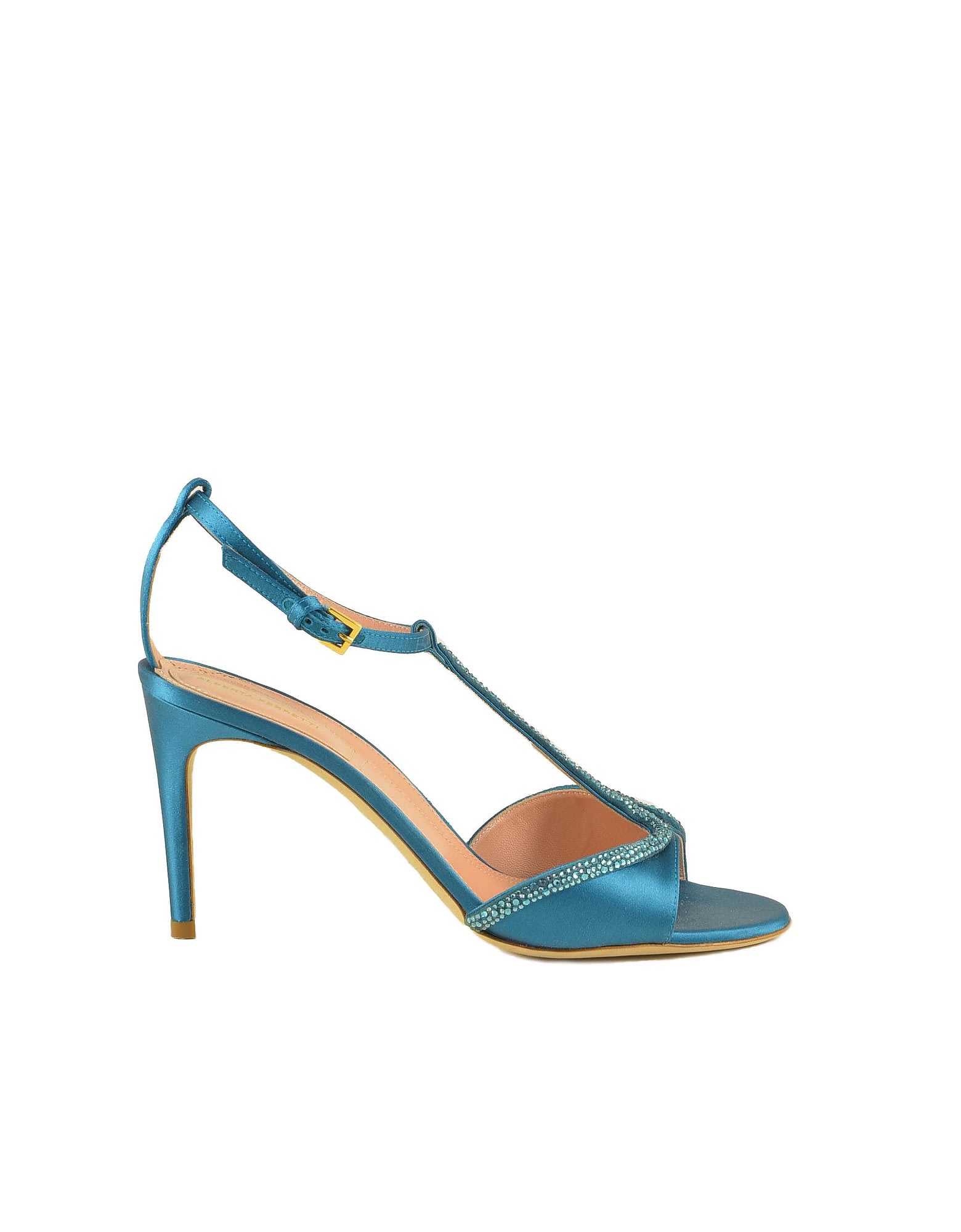 Alberta Ferretti Womens Turquoise Sandals