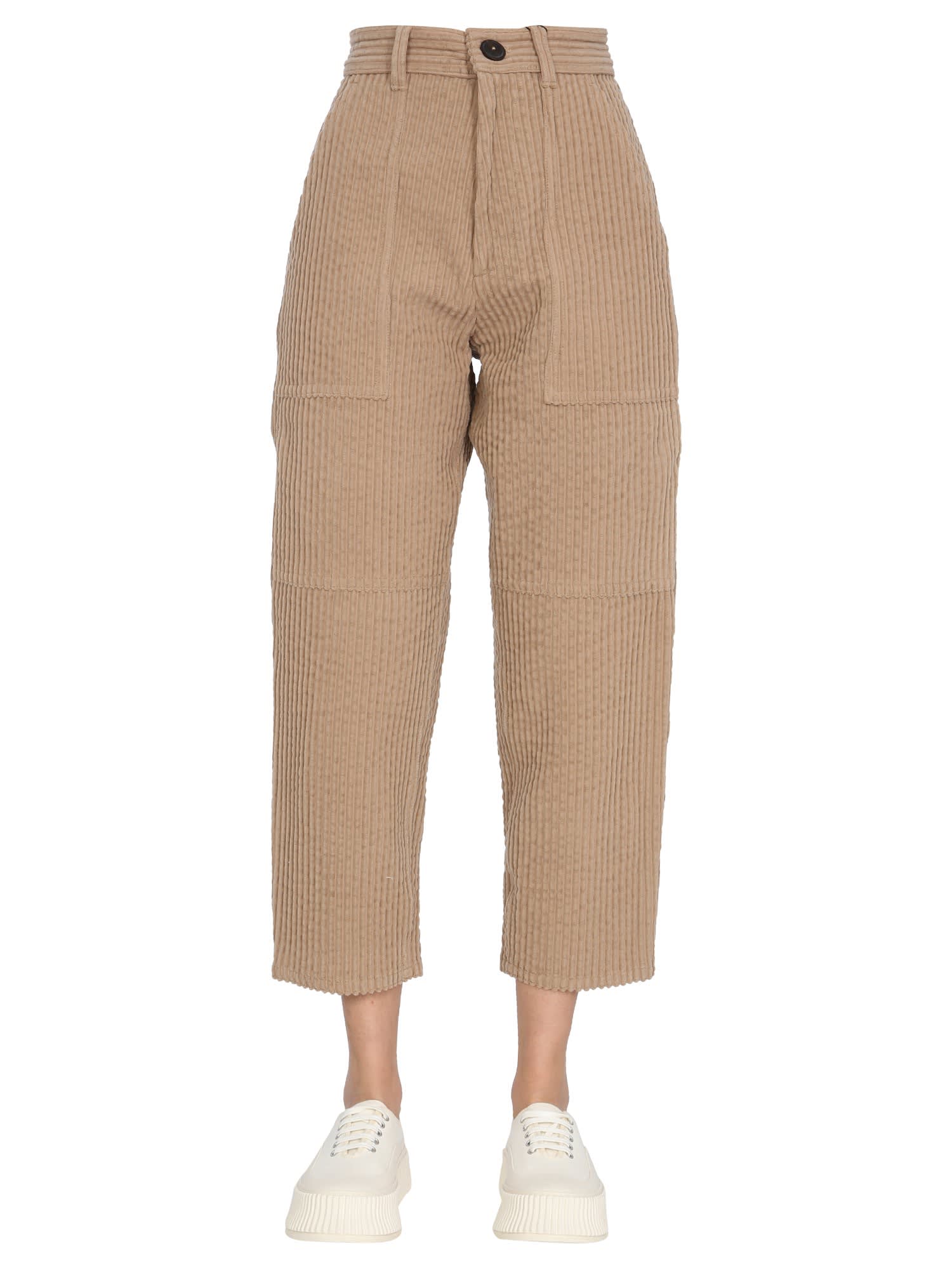 Ami Alexandre Mattiussi Worked Fit Trousers
