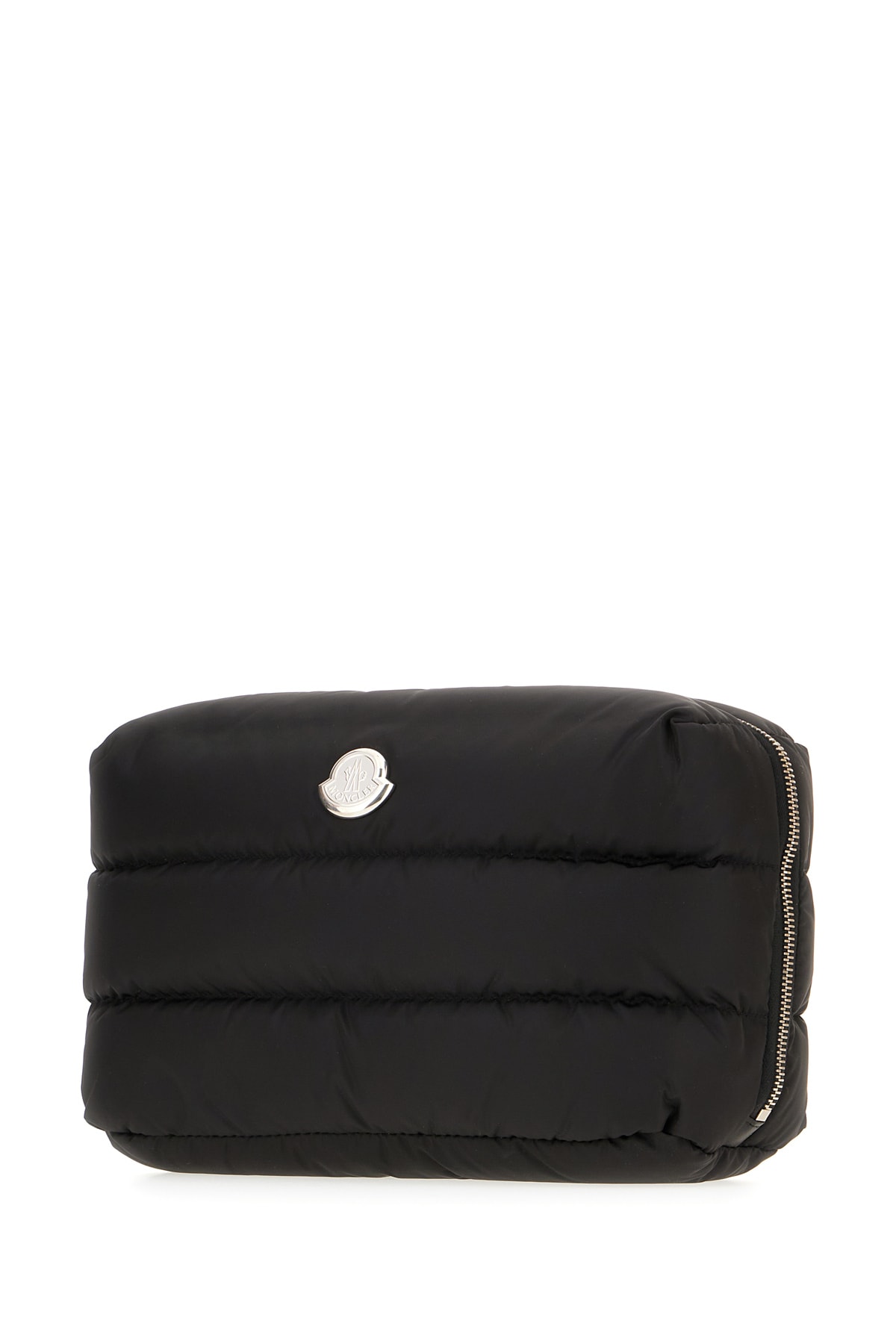 Moncler Black Nylon Beauty-case In Black