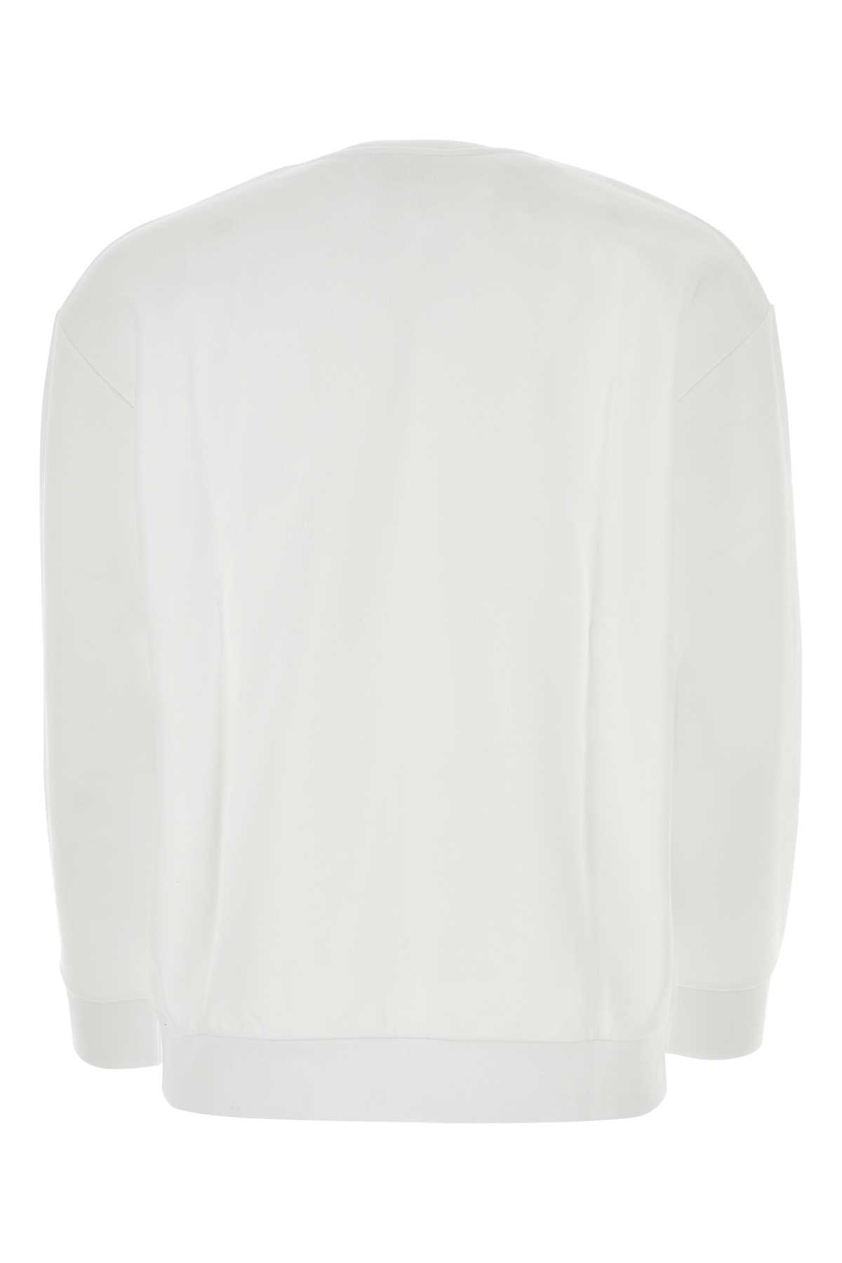 Apc White Cotton  X Pokã©mon The Crew Sweatshirt In Blanc