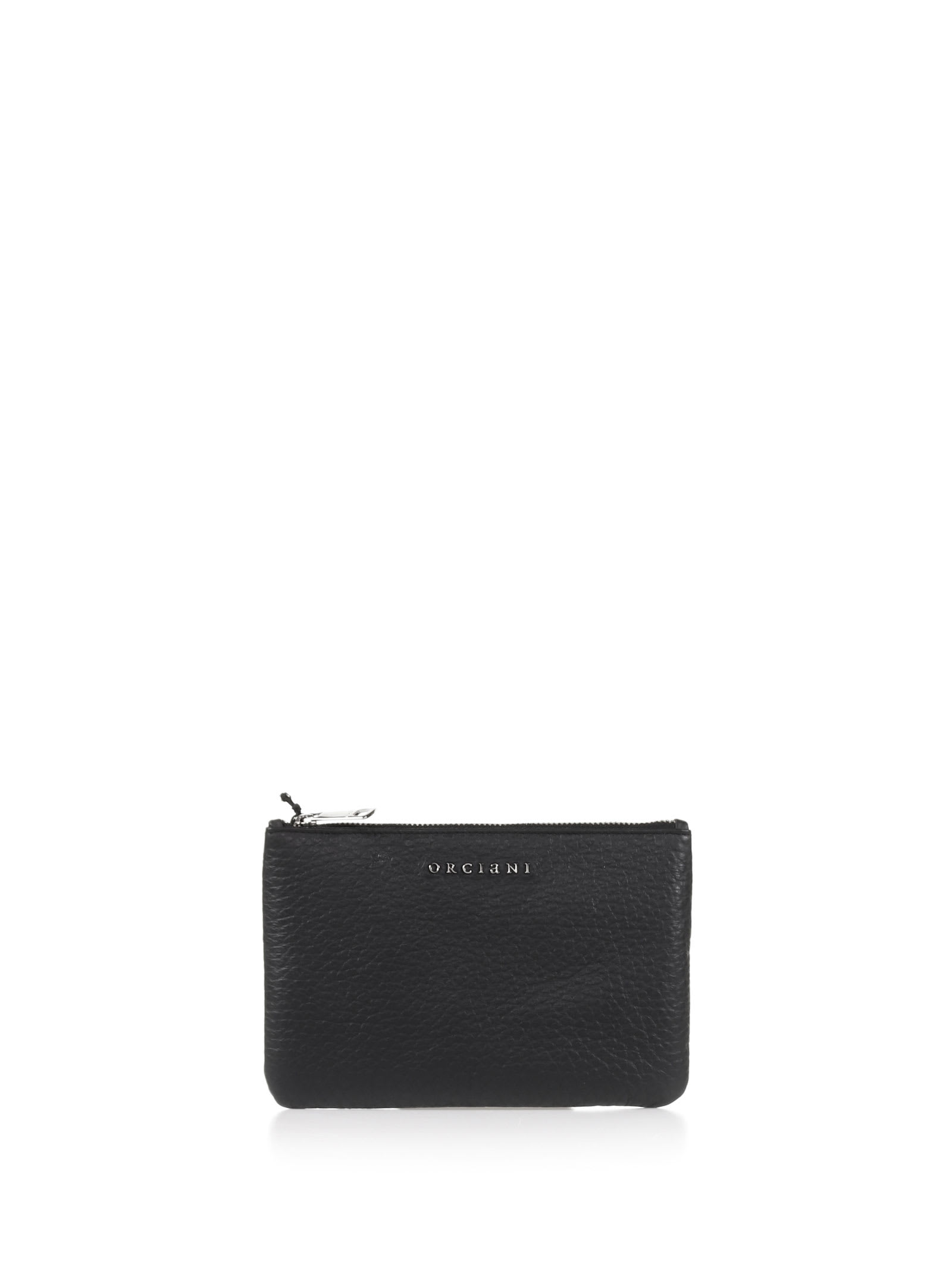 Orciani Orciani Black Letaher Pouch