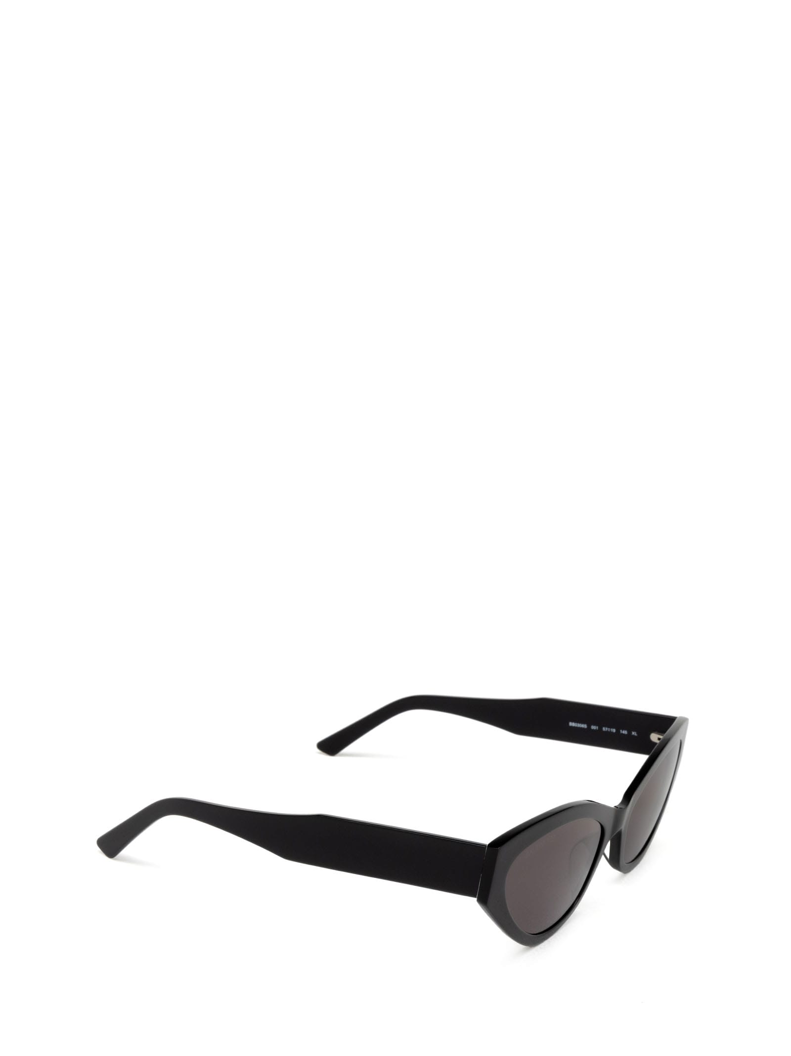 Shop Balenciaga Bb0306s Black Sunglasses