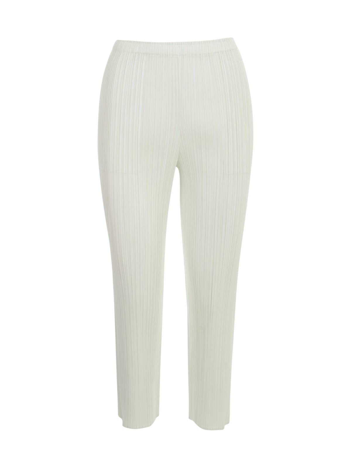 ISSEY MIYAKE PANTS,PP18JF117 01 WHITE