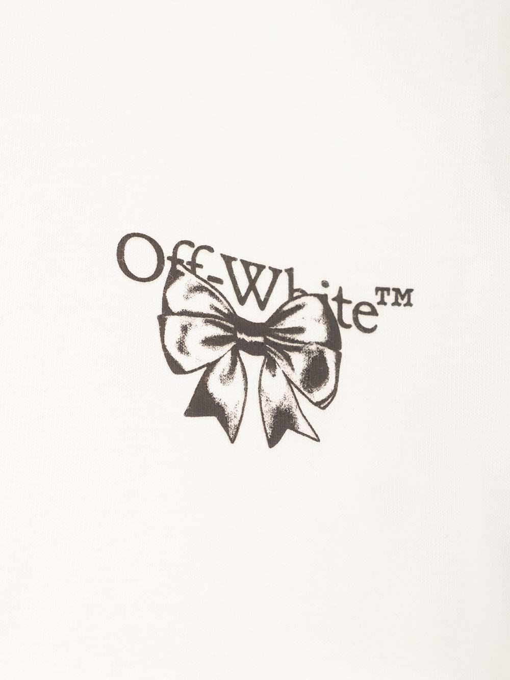 Shop Off-white Bow Arrow T-shirt In White