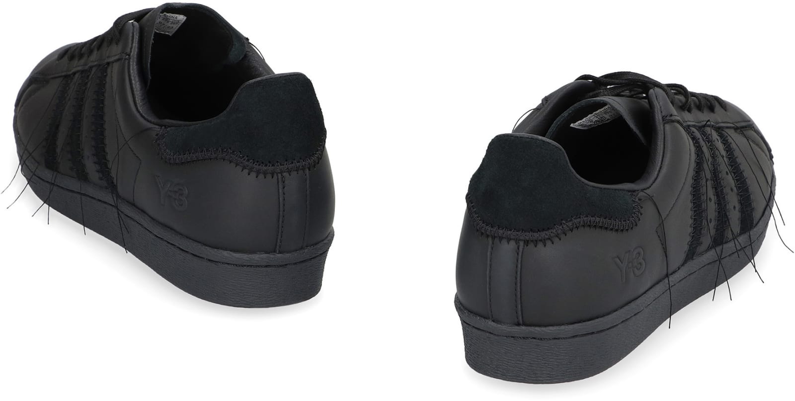 Y-3 Superstar Sneakers In Black