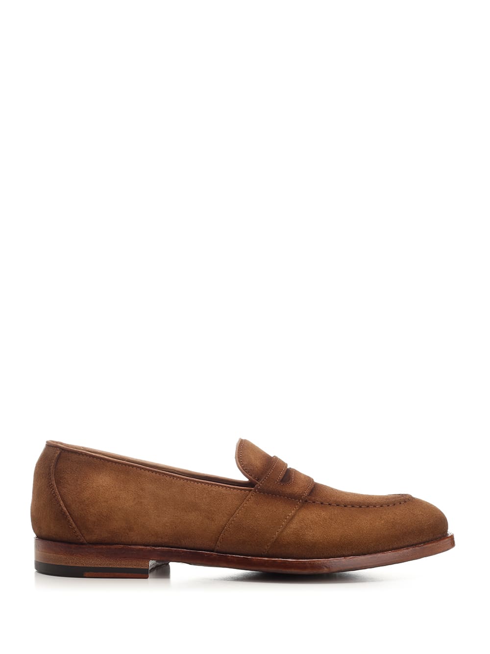 Shop Officine Creative Temple 016 Suede Loafer In Brown