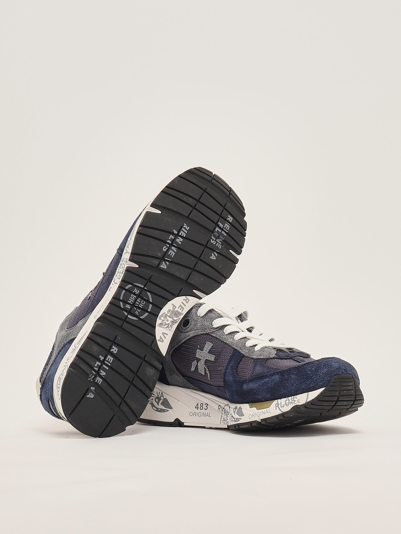 スニーカー PREMIATA Men Sneakers MASE6626 BLUE PREMIATA MASE 6626 SNEAKER – FerrarisBoutique