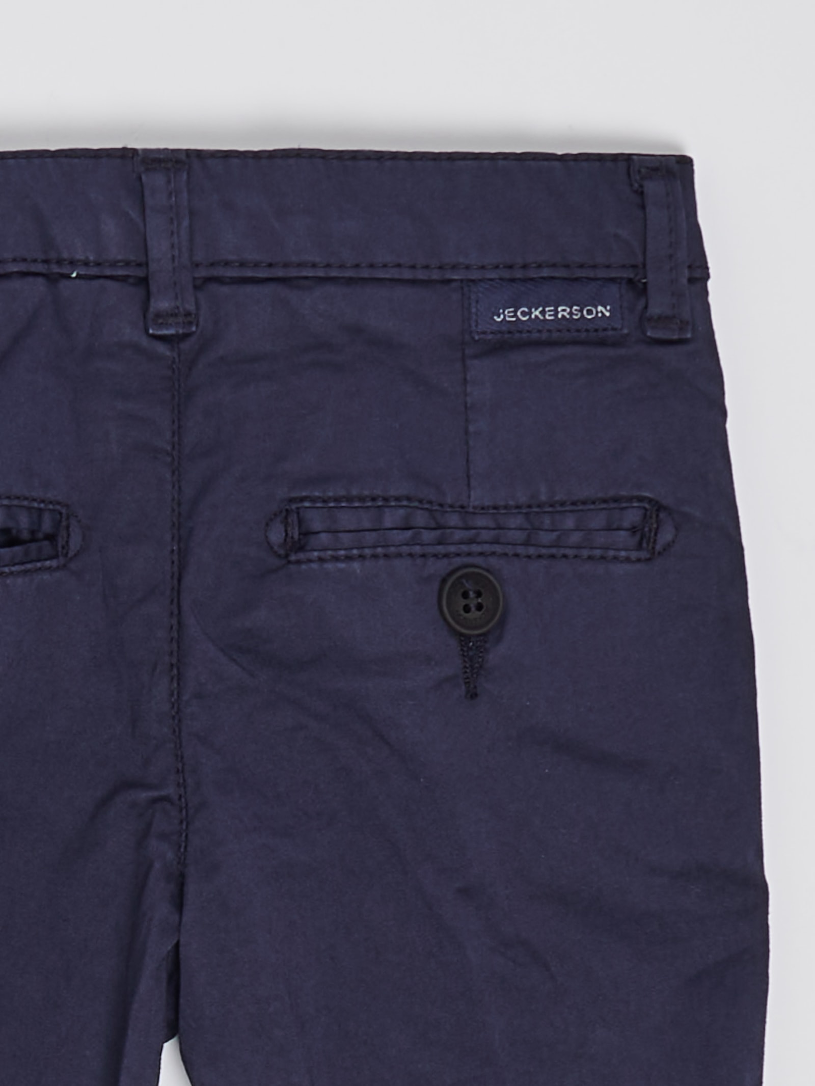 Shop Jeckerson Trousers Trousers In Blu