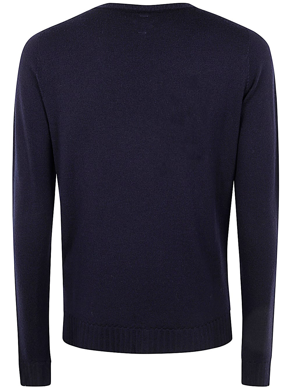 Shop Md75 Round Neck Merinos Sweater In Blue