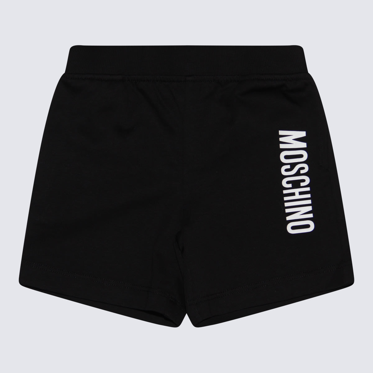 Shop Moschino Black Shorts