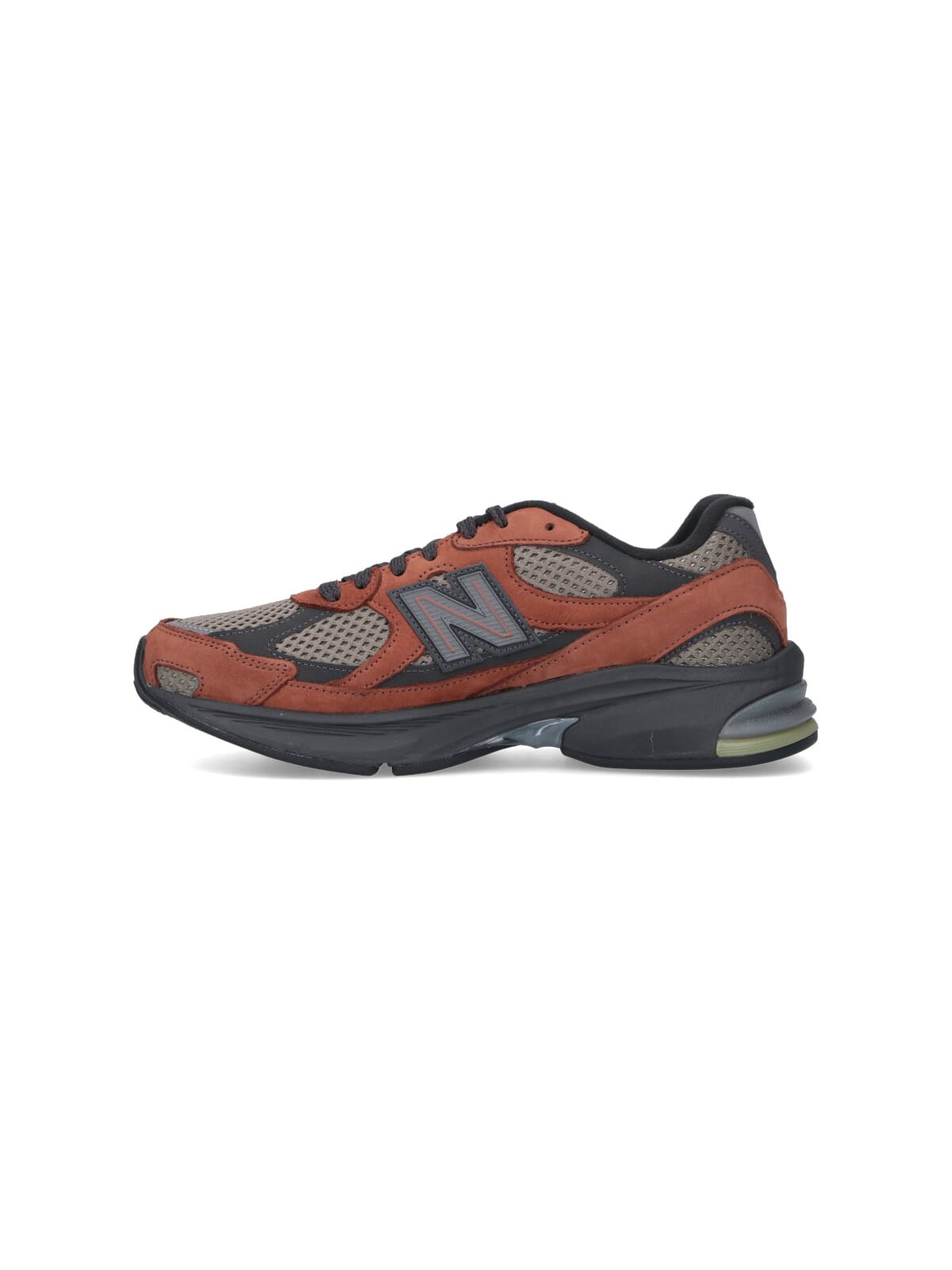 New Balance Low Top Sneakers With Mesh Panels And Rubber Outsole In Multi