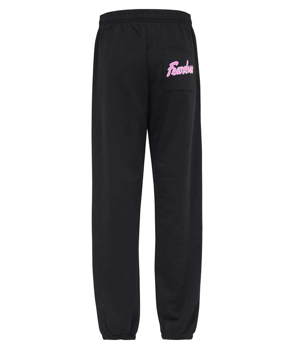 Shop Versace Cotton Track-pants In Black