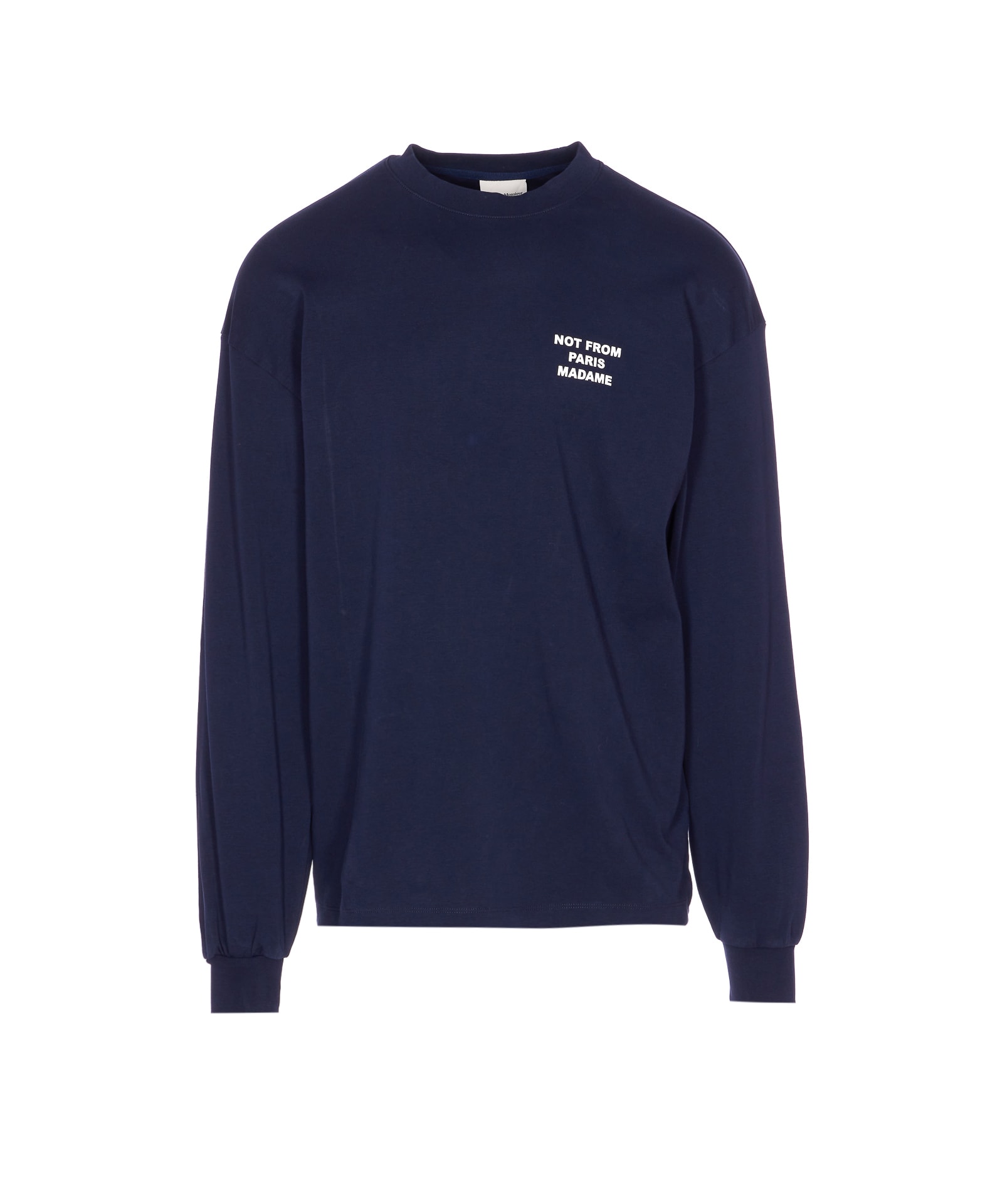 Drôle De Monsieur Le Slogan T-shirt In Blue