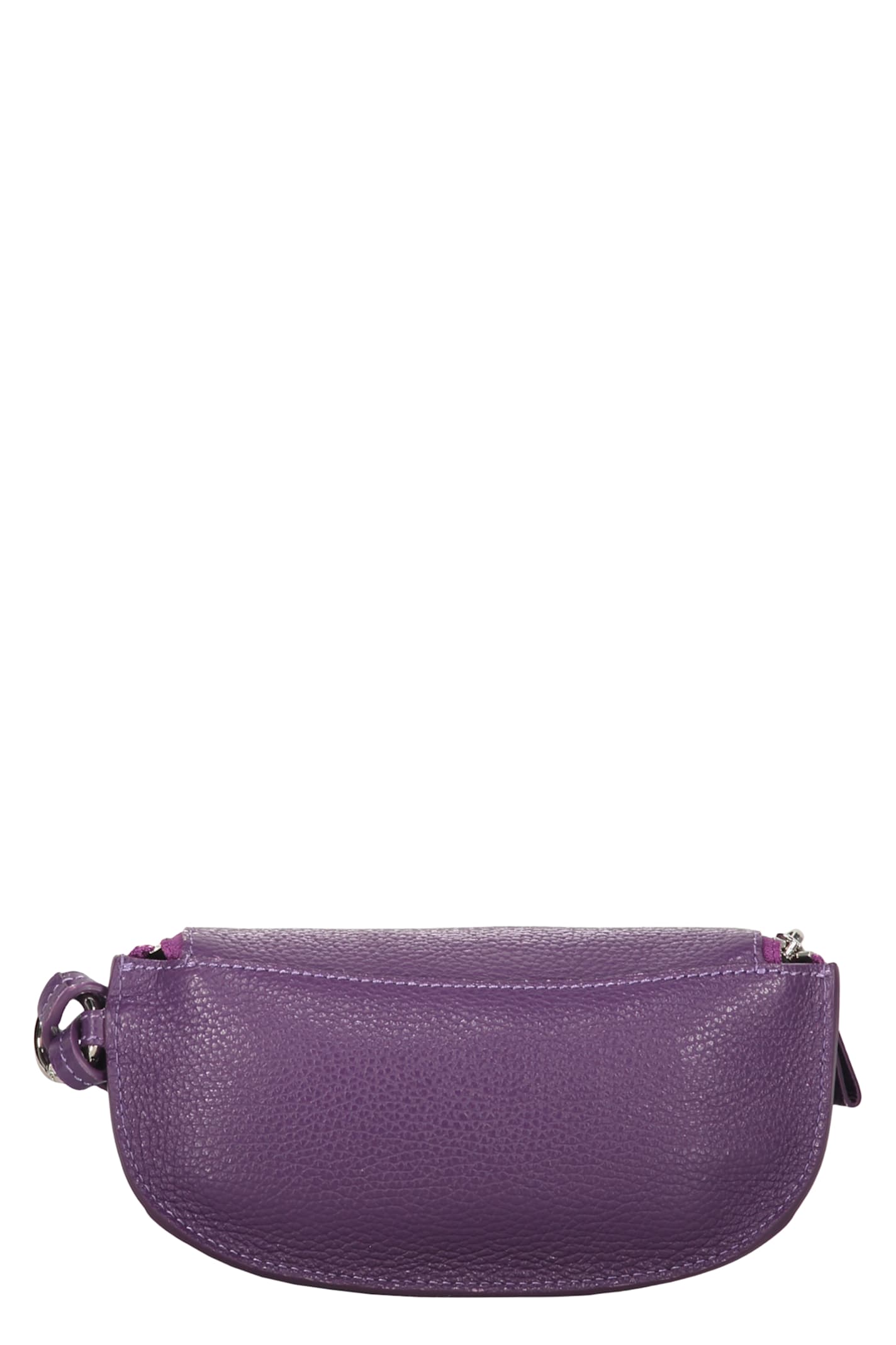 Fabiana Filippi Fabric Shoulder Bag In Purple