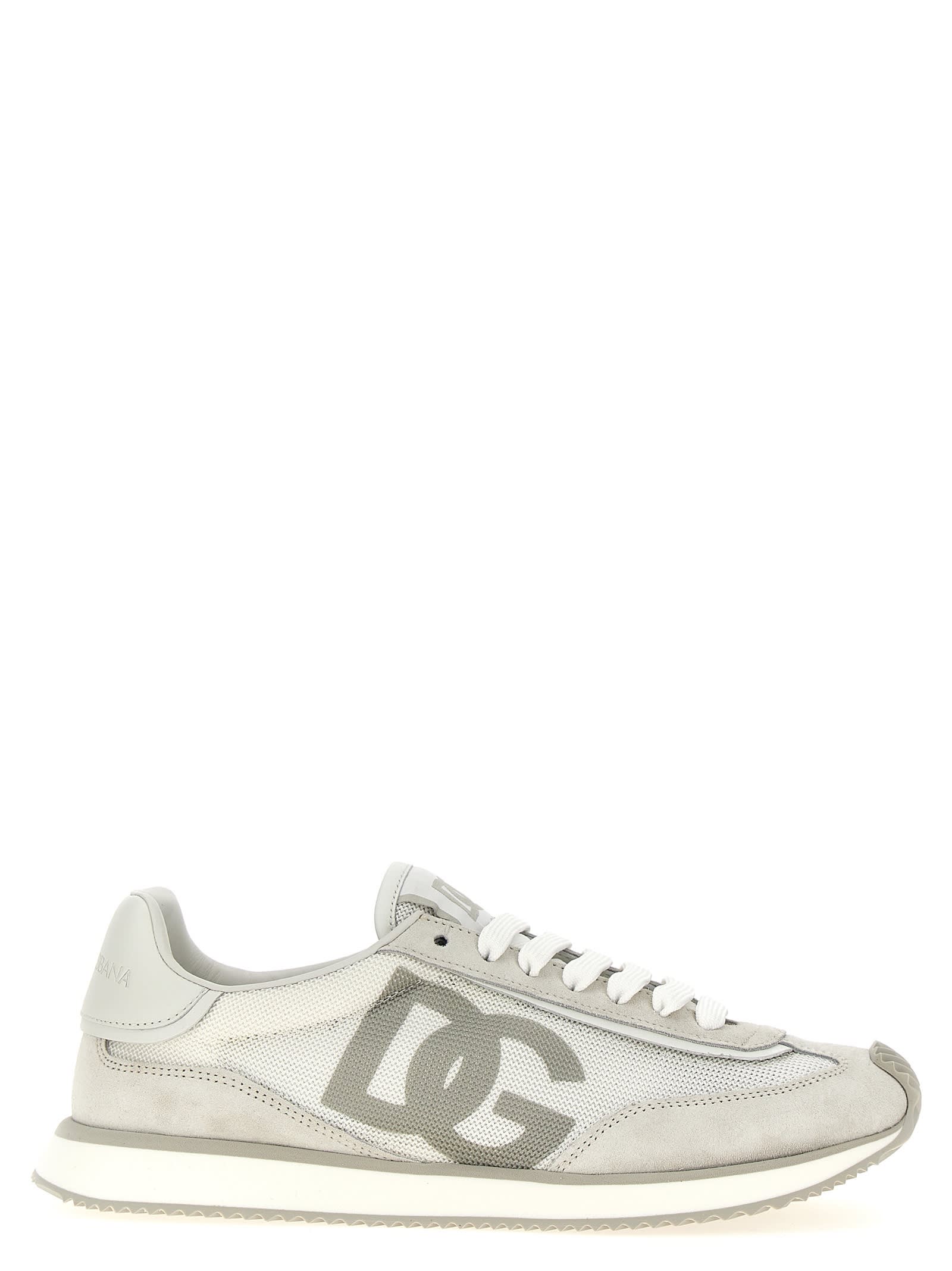 Shop Dolce & Gabbana Dg Cushion Sneakers In White