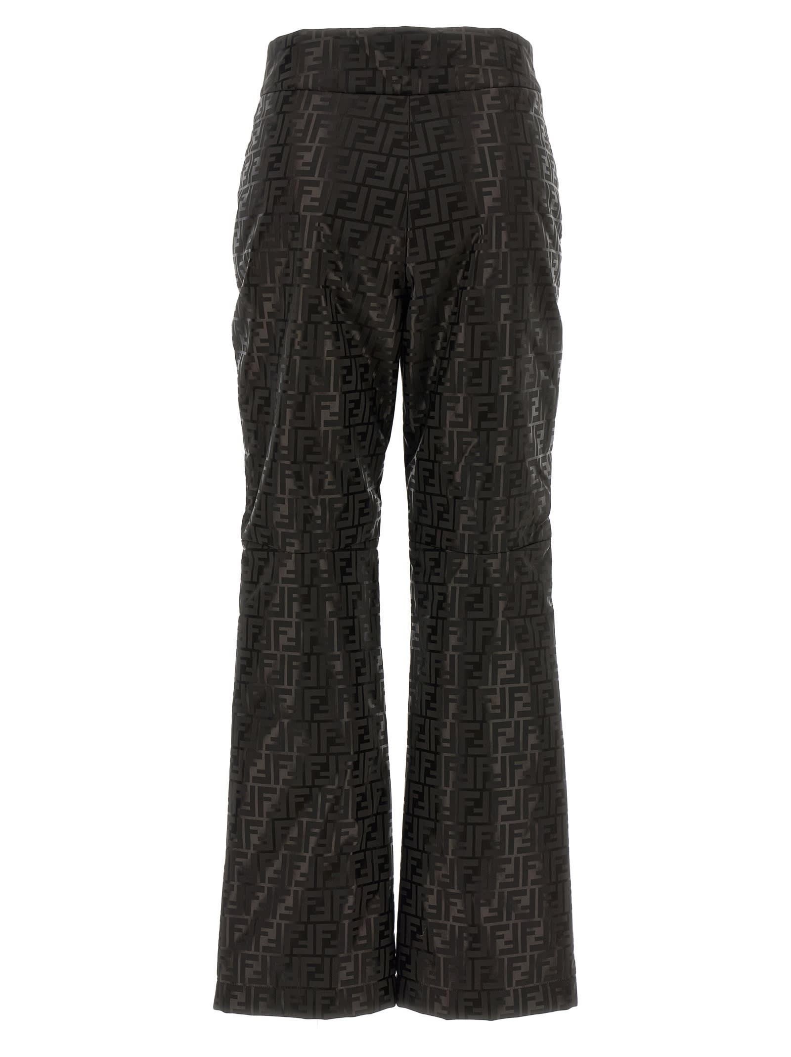 Fendi Women Ski Pants In Brown