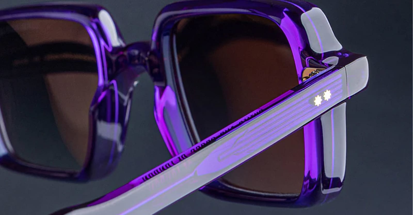 Cutler And Gross Gr02 - Ink Color Studio Sunglasses In Blue