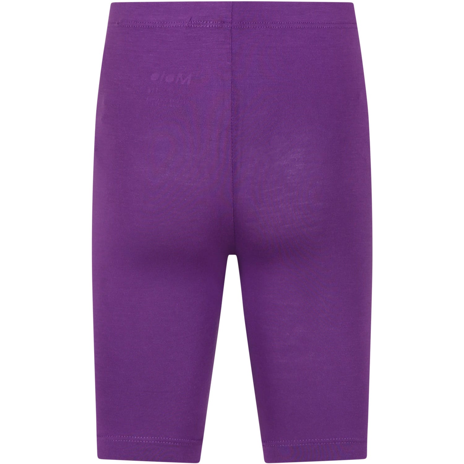 Shop Molo Purple Leggings For Girl With Writing In Violet