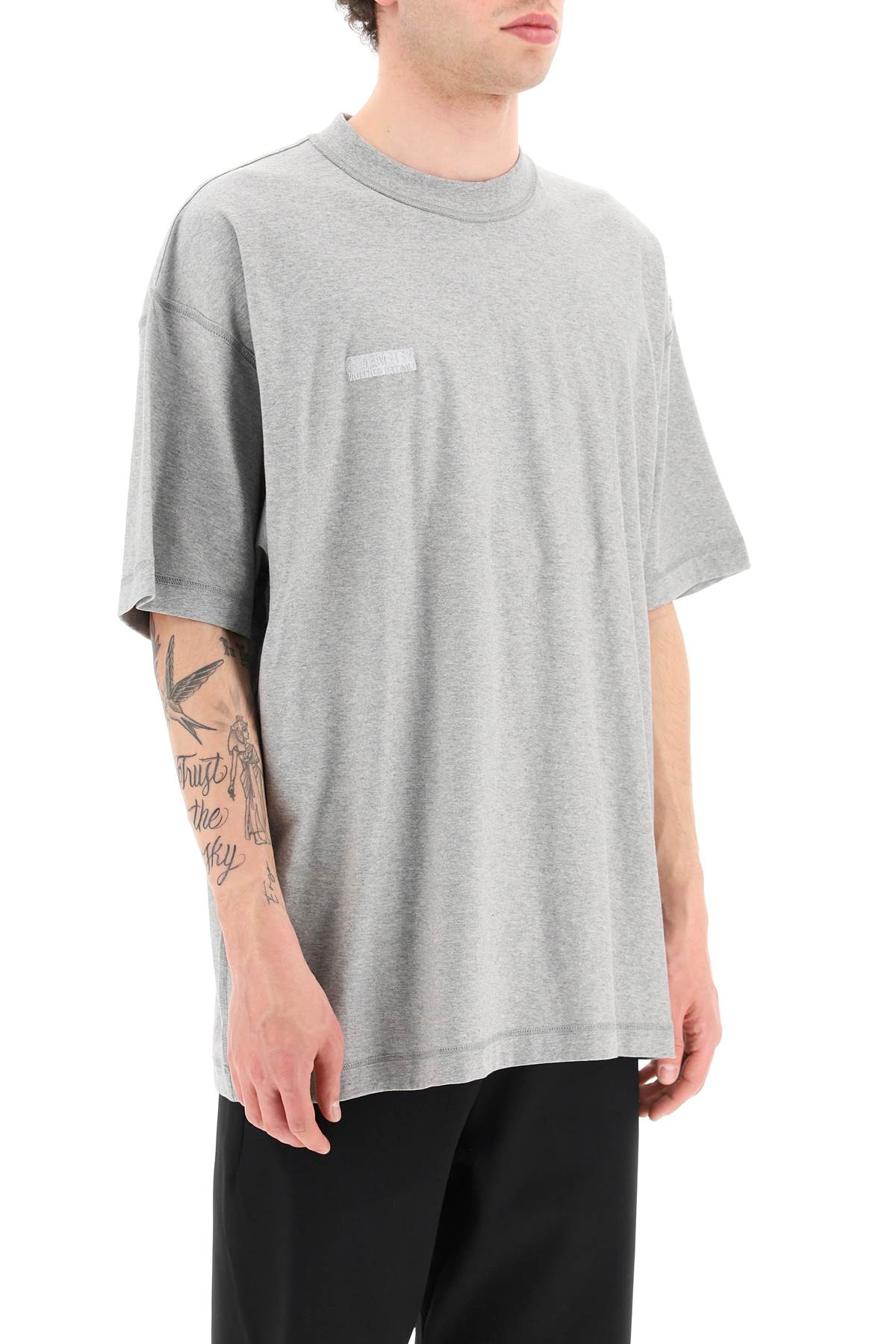 Fear Of God 'inside Out' Oversized T-shirt in Gray for Men