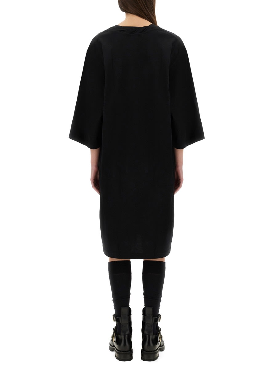 Vivienne Westwood Halftone Orb Isla T-shirt Dress In Black