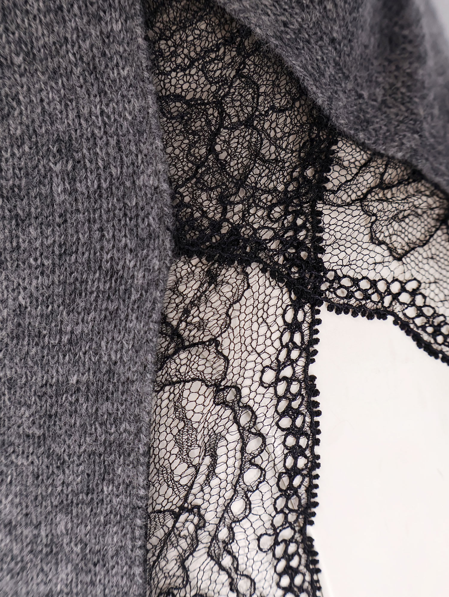 Hugo Boss Wool And Cashmere Sweater In Gray
