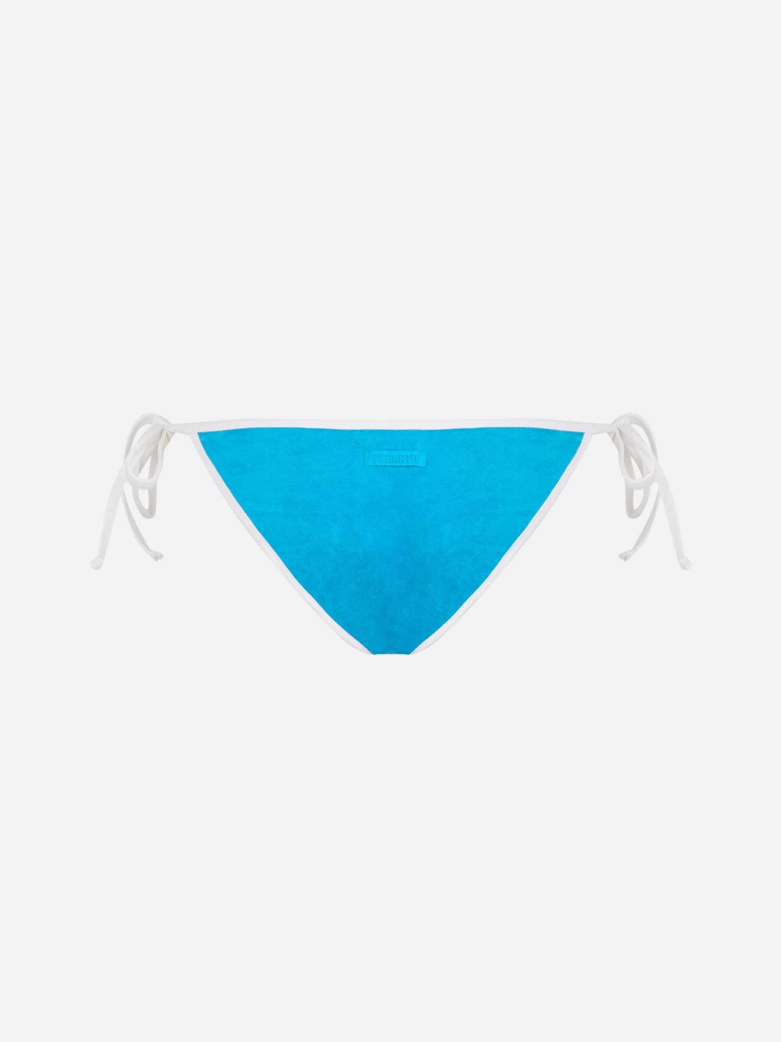 Mc2 Saint Barth Woman Terry Swim Briefs Virgo In Blue