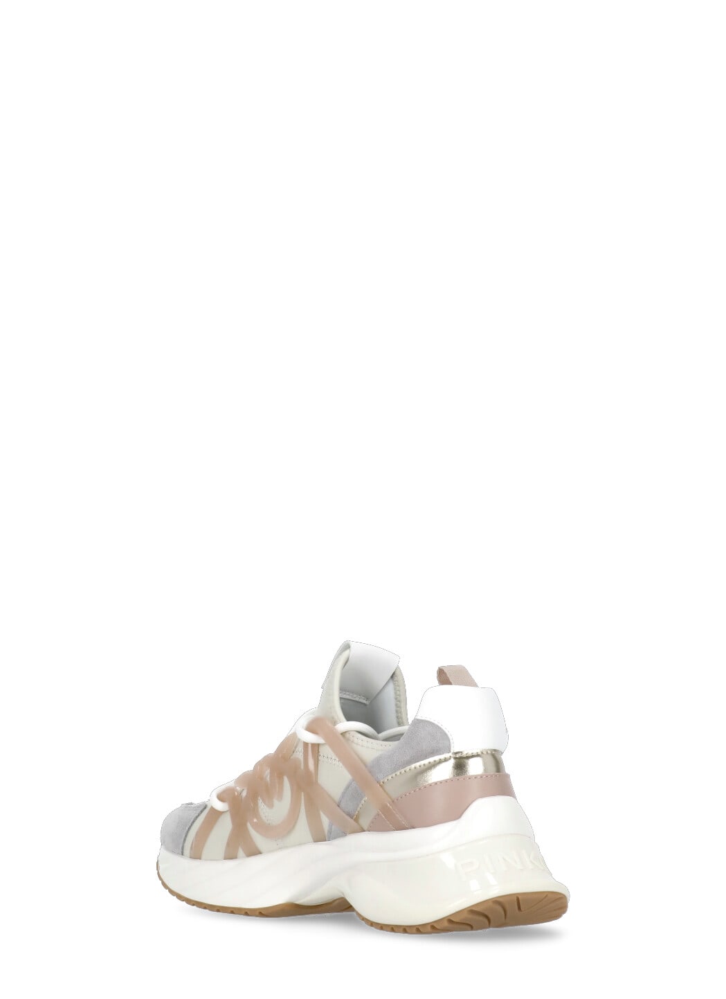 Shop Pinko Ariel Sneakers In Ivory