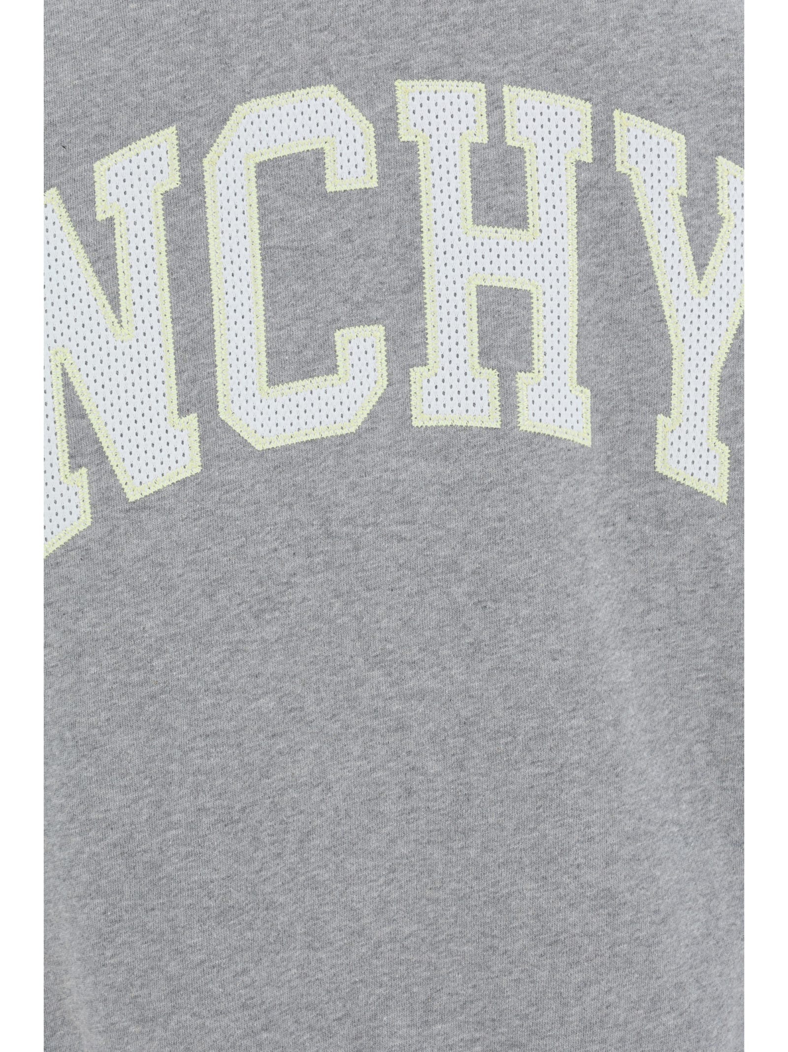 Shop Givenchy Sweatshirt In Light Grey Melange