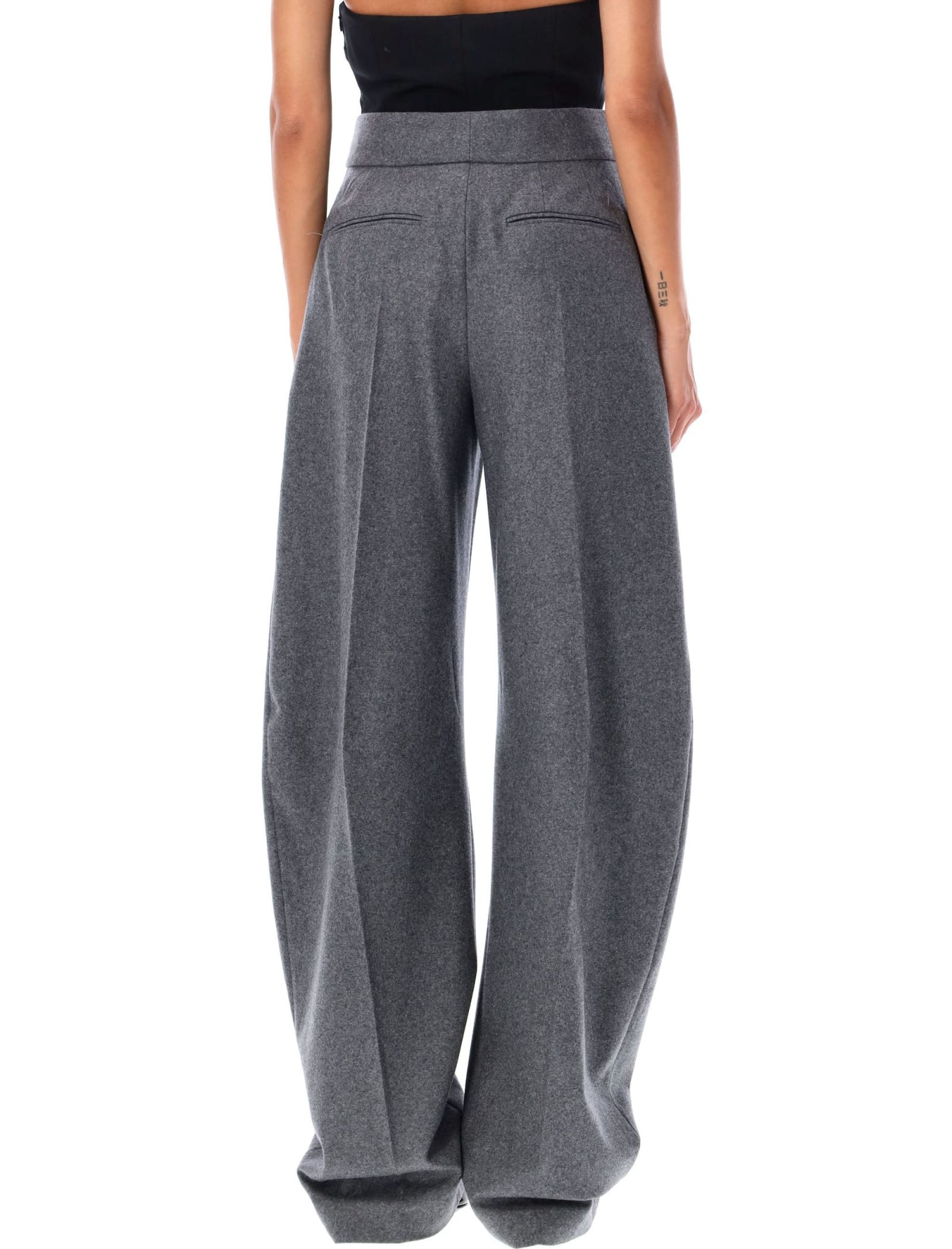 Shop Attico Gary Pant In Grey