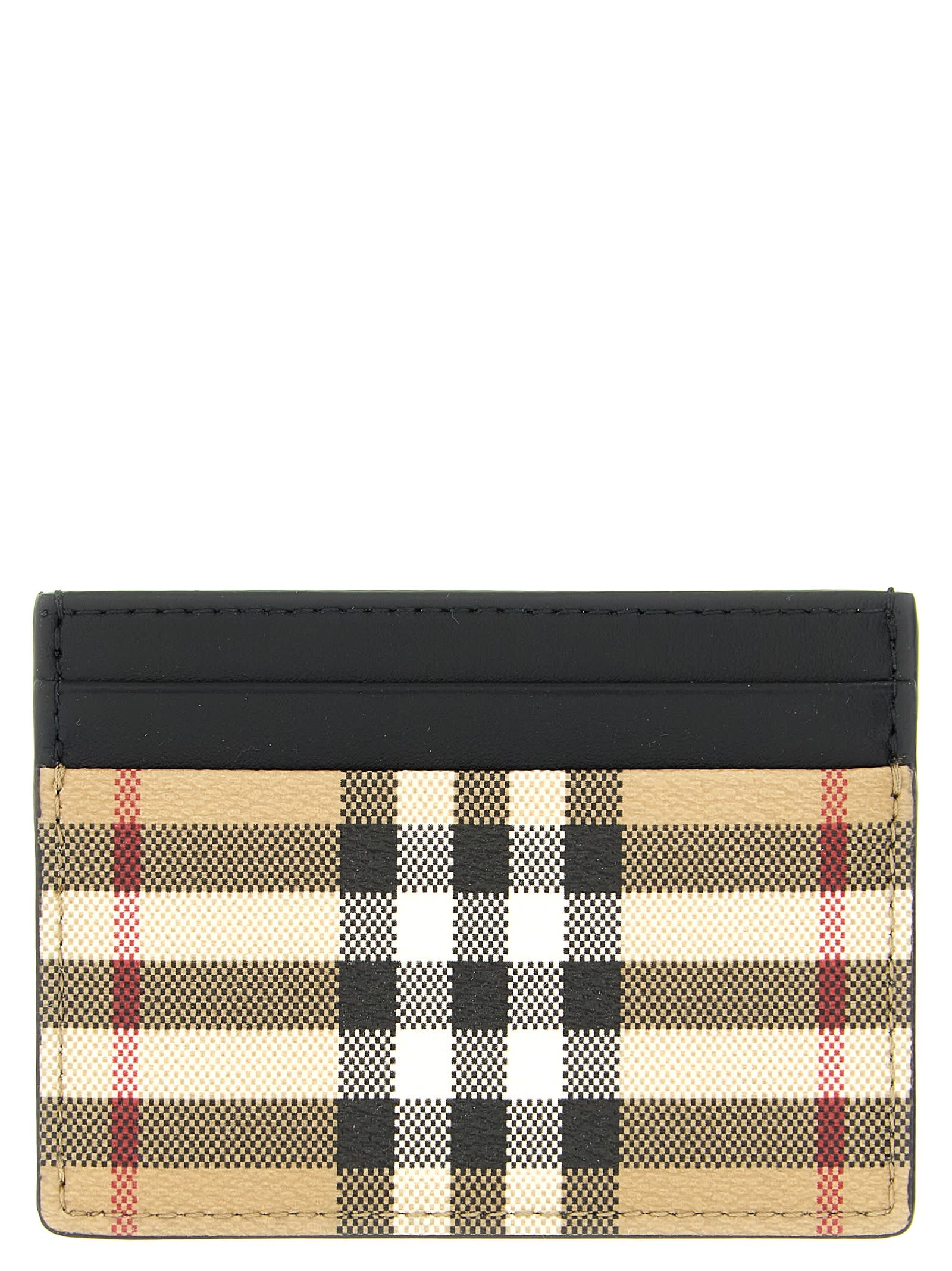 Burberry Sandon Cardholder Featuring Signature Pattern In Multi