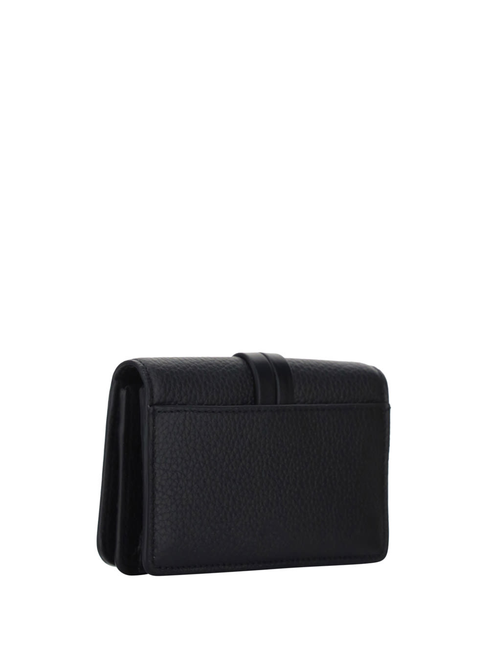 Shop Chloé Alphabet Wallet In Black