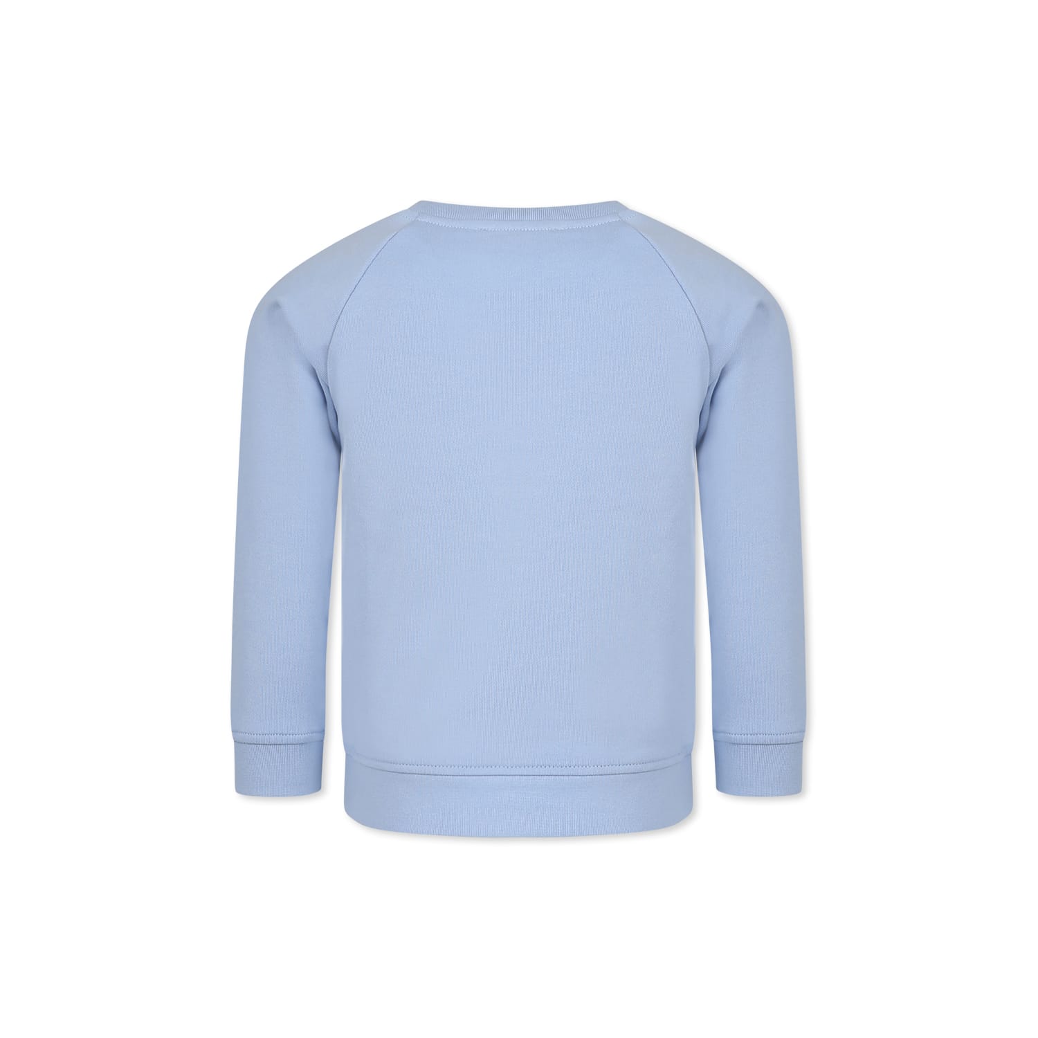 Stella Mccartney Light Blue Sweatshirt For Girl With Fairy In Light Blue