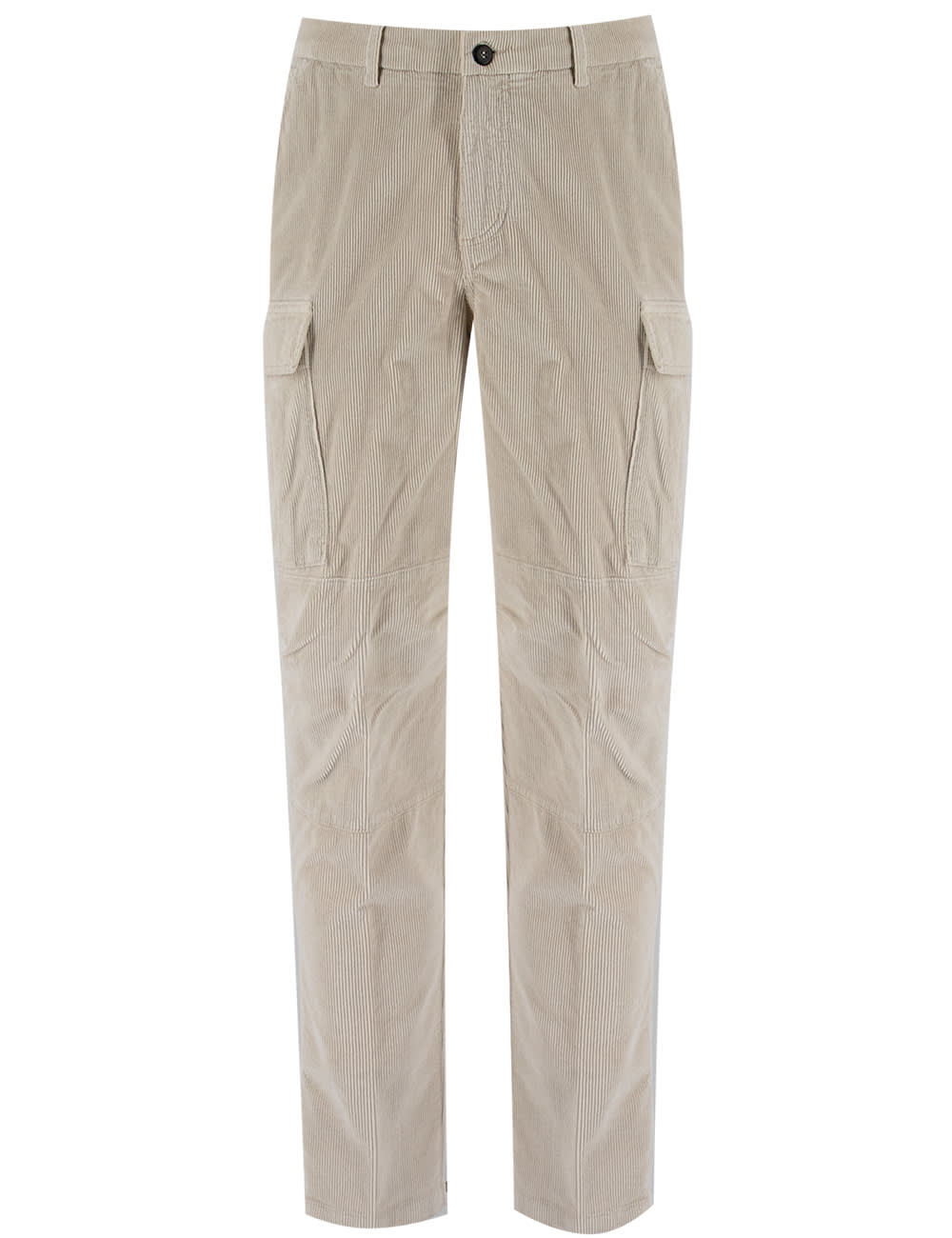 Shop Eleventy Trousers In Sand