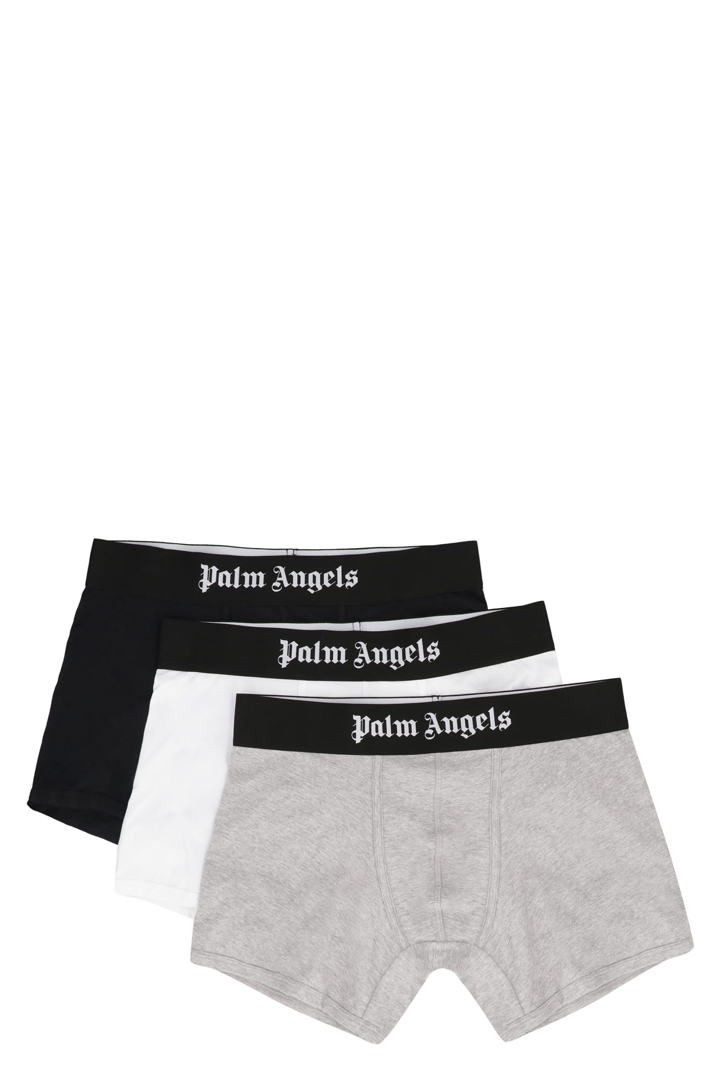 Shop Palm Angels Set Of Three Boxers In Multicolour
