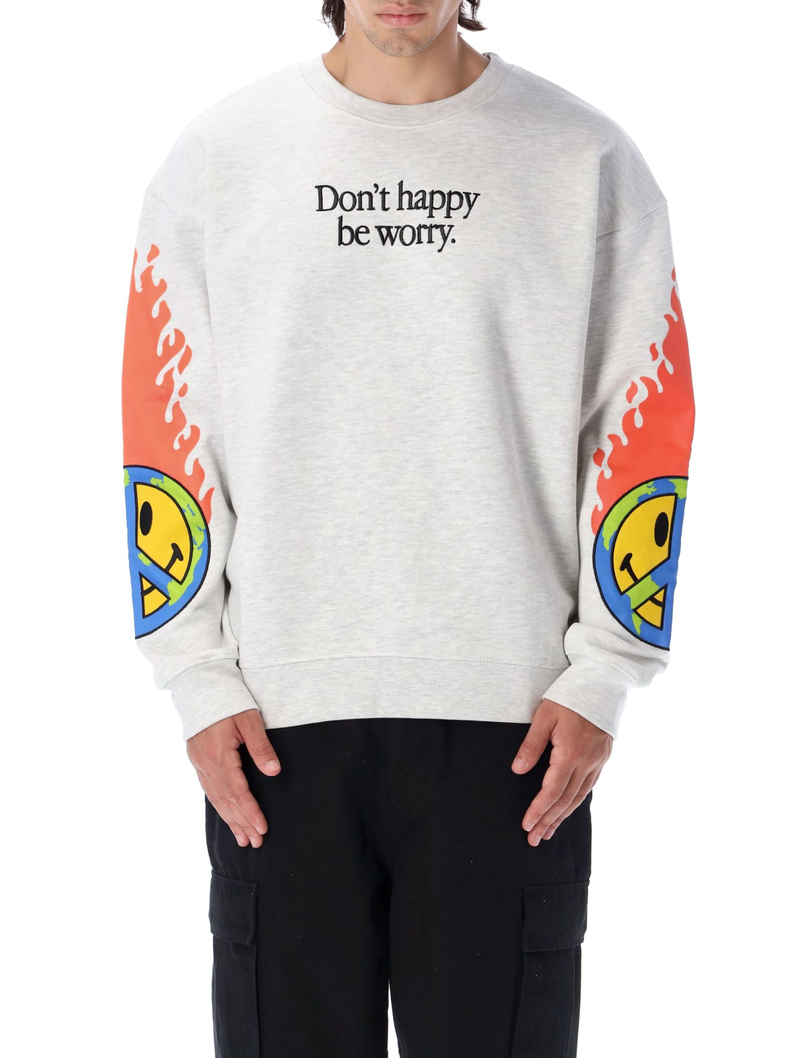 Market Smiley Heart On Fire Sweatshirt