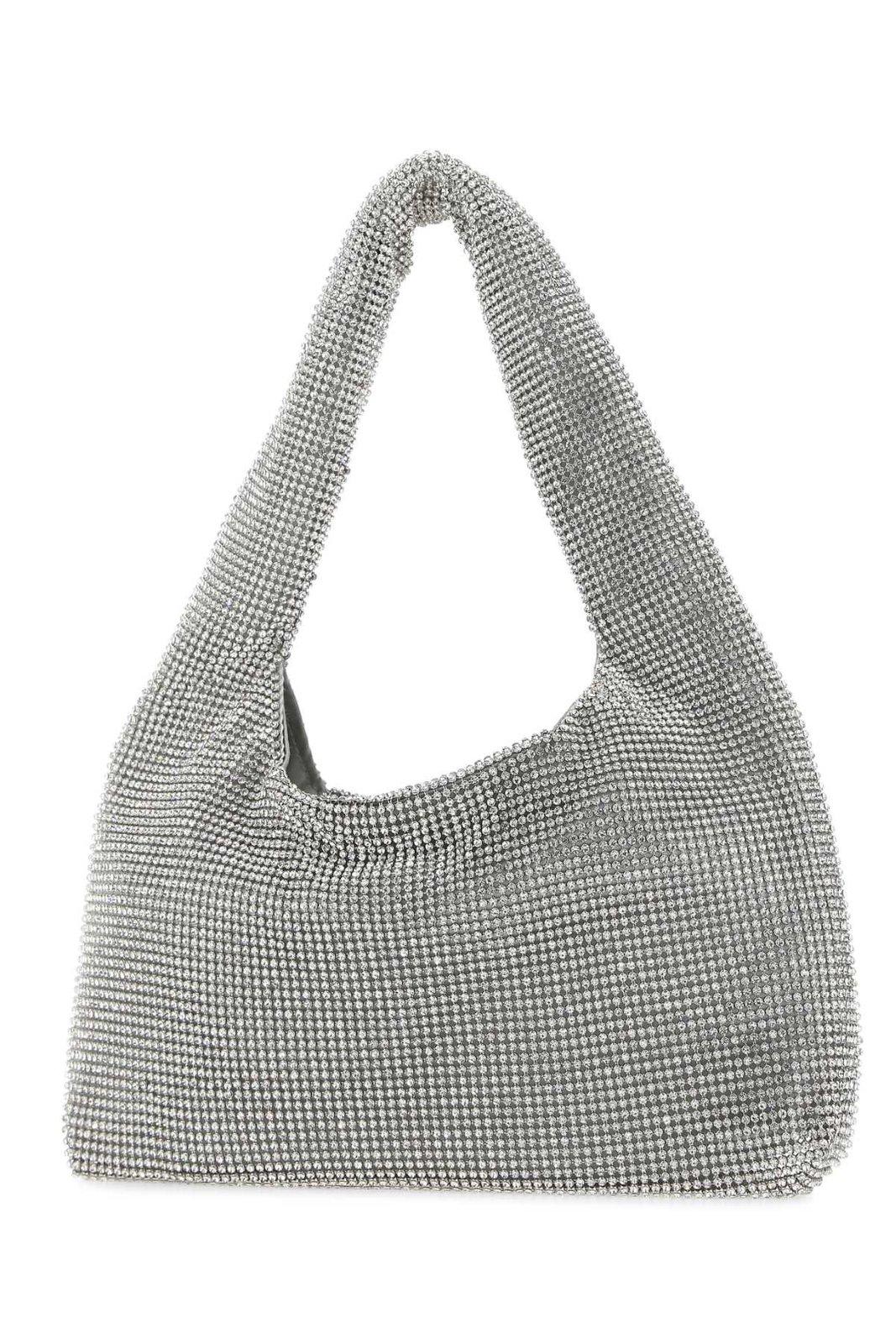 Shop Kara Embellished Single Top Handle Shoulder Bag